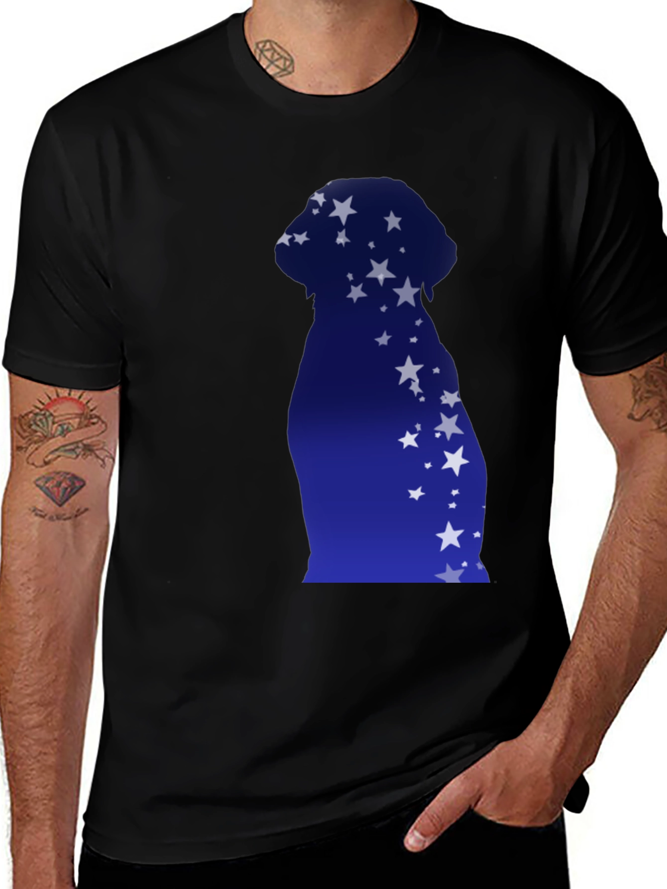 Variant 20 of Dog Star Silhouette T-Shirt