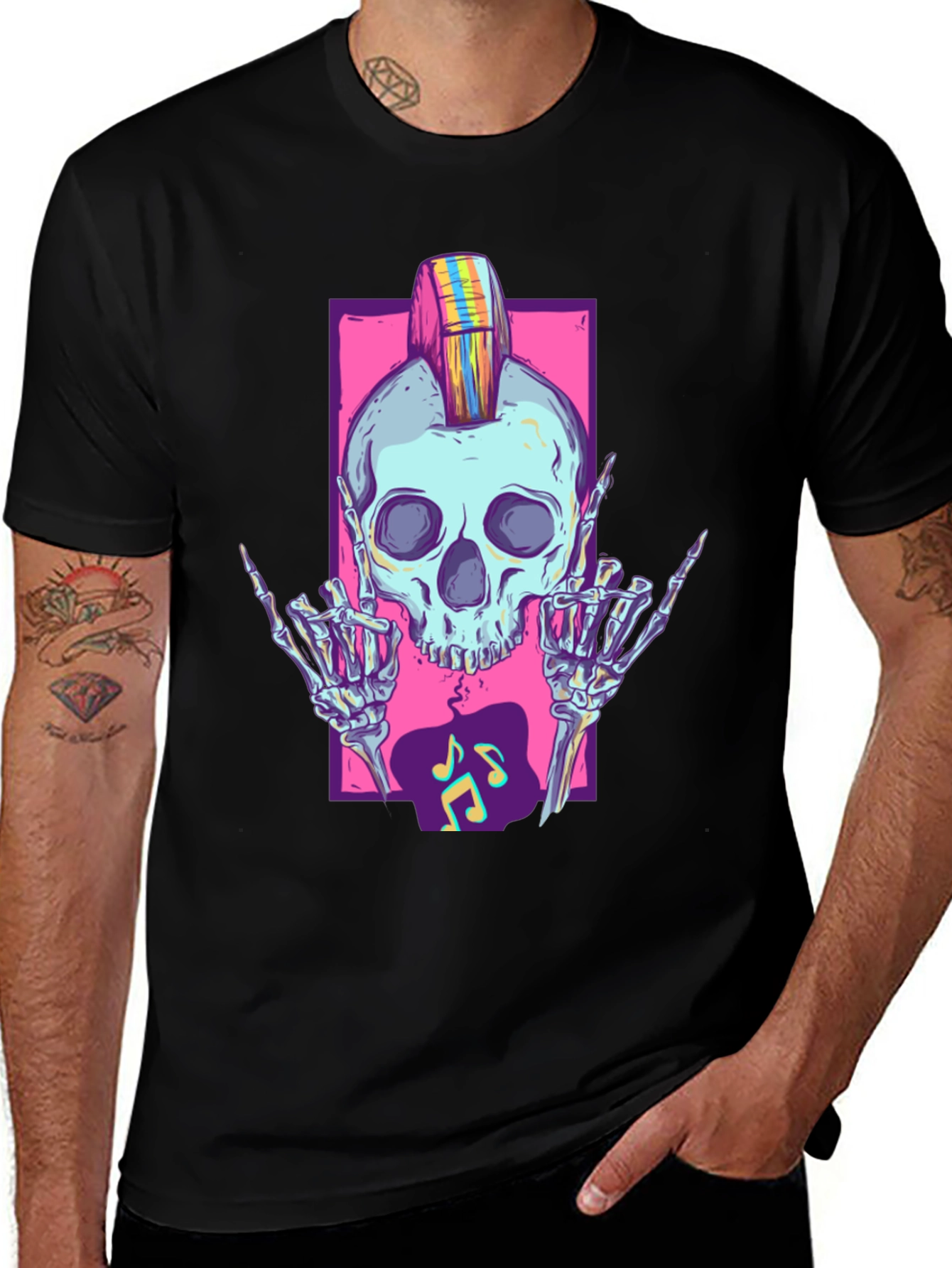 Variant 30 of Skull Rocker Graphic Tee