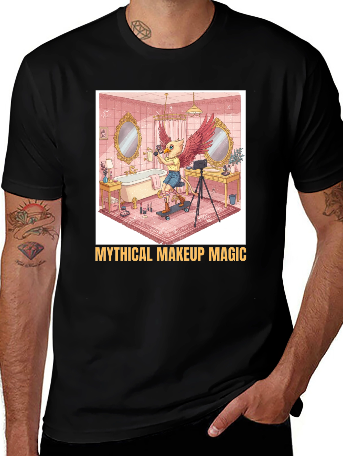 Variant 22 of Mythical Makeup Magic T-Shirt
