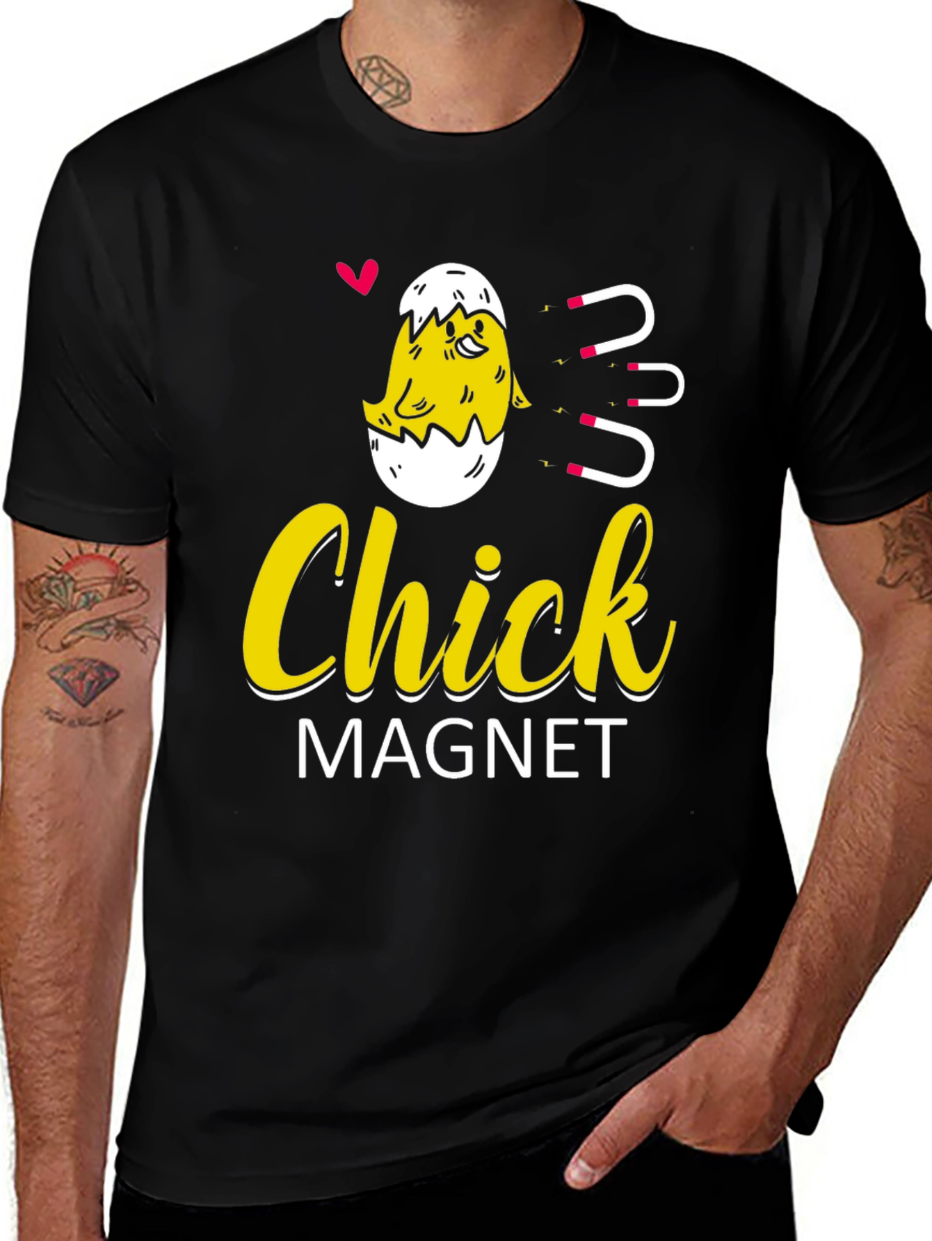 Variant 7 of Chick Magnet Graphic T-Shirt