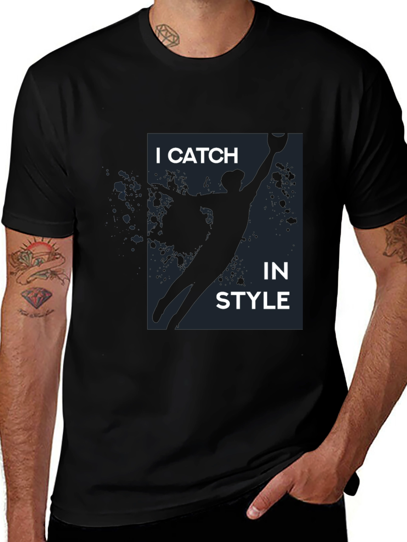 Variant 8 of Catch In Style Graphic T-Shirt