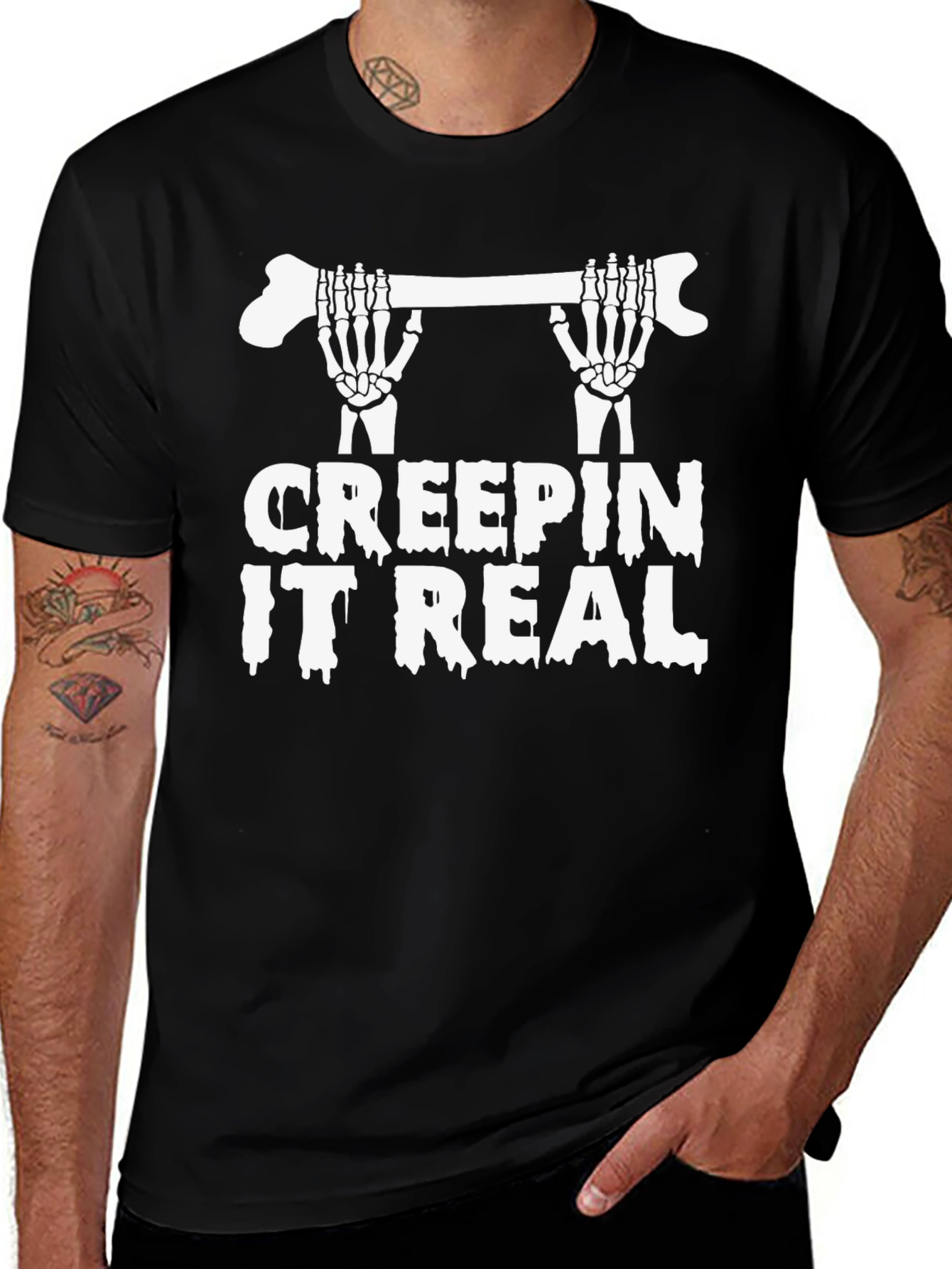 Creepin' It Real Halloween T-Shirt