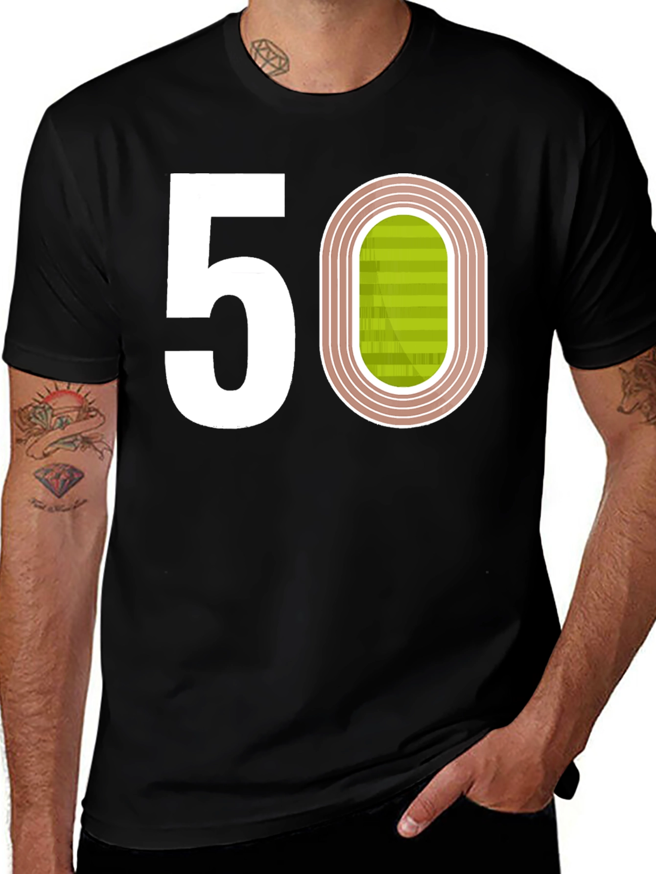 Variant 10 of 50th Birthday Track & Field T-Shirt