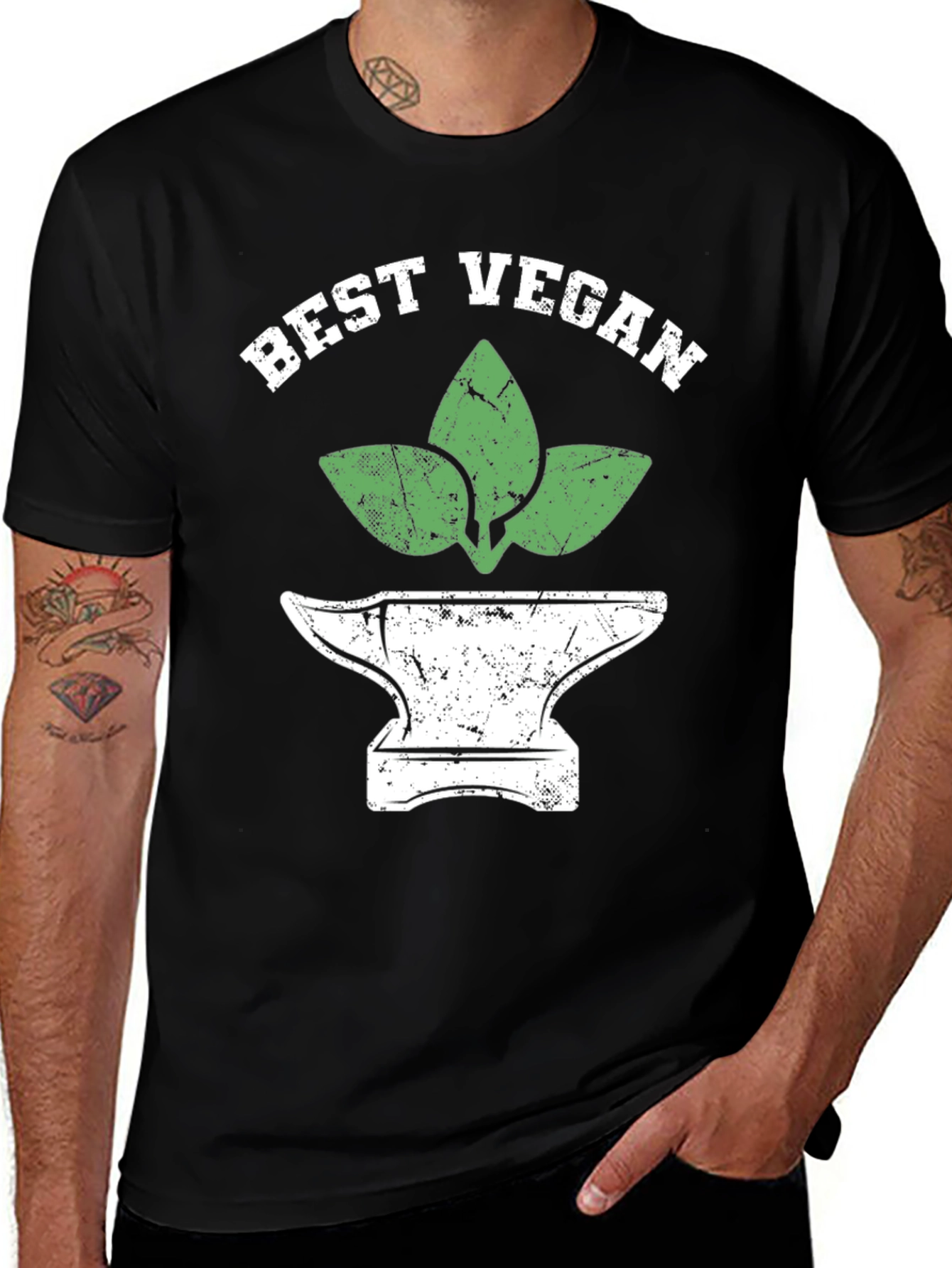 Variant 14 of Best Vegan T-Shirt Anvil Plant-Based Diet
