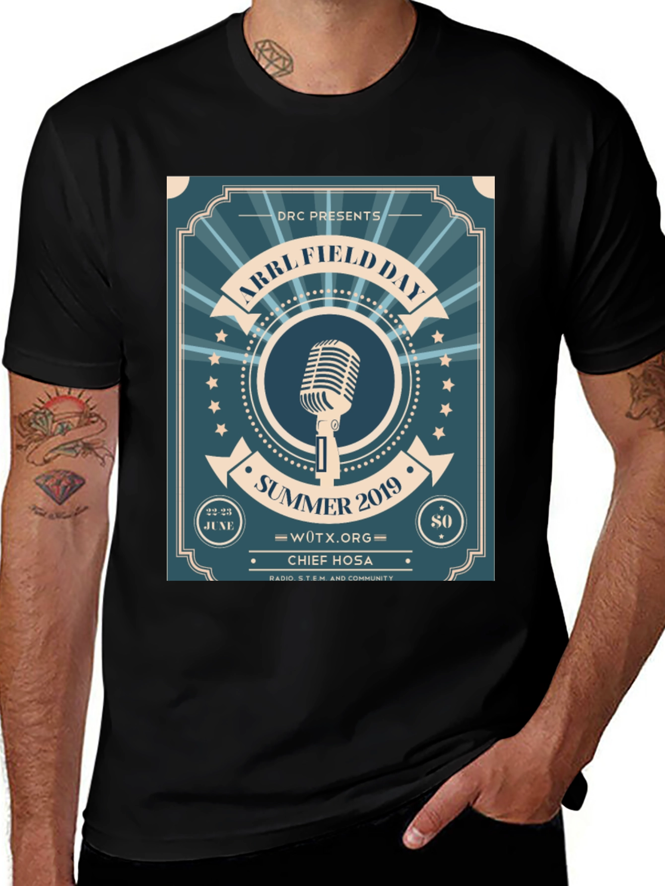 ARRL Field Day T-Shirt - Summer 2019