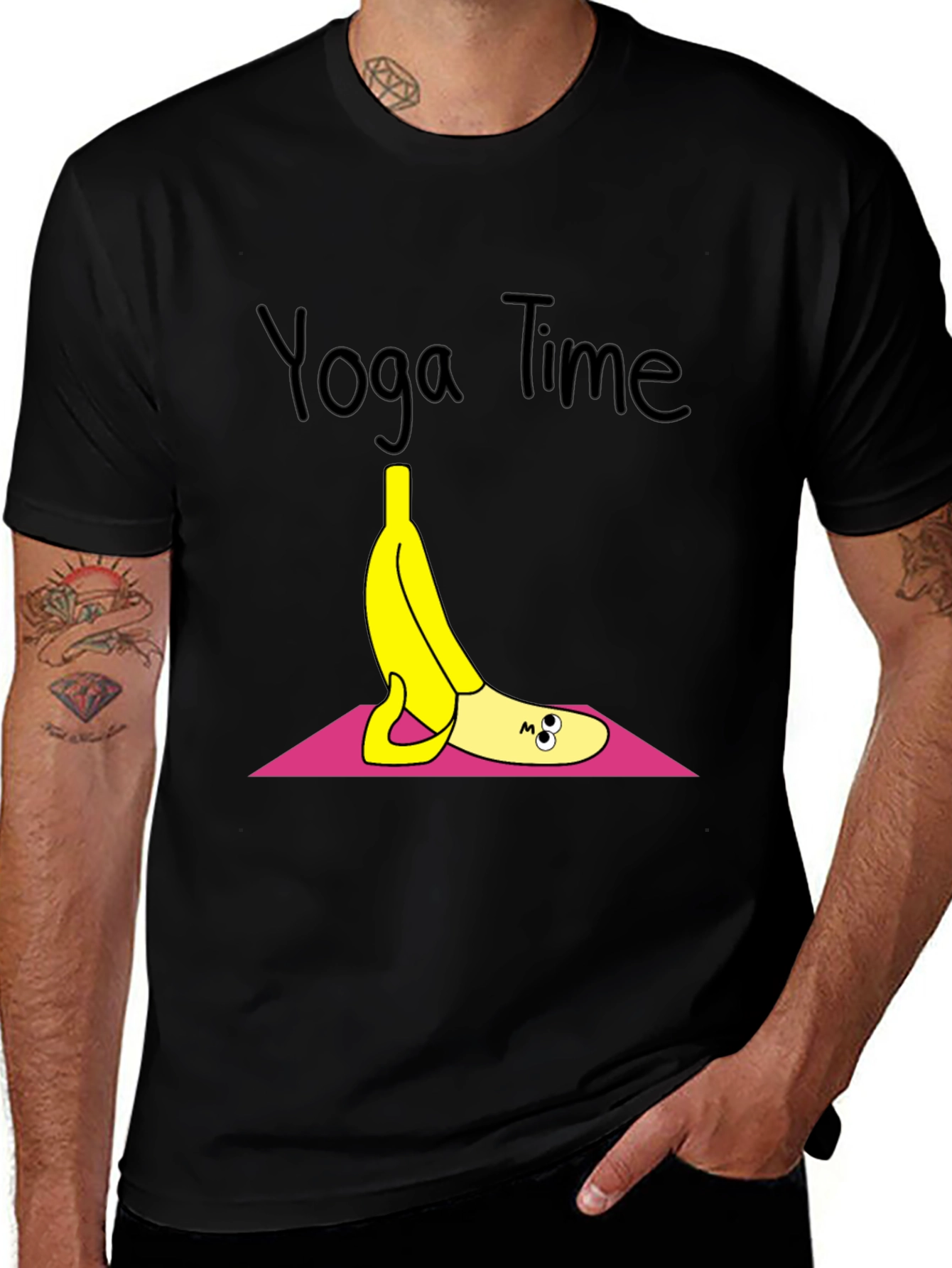 Variant 6 of Yoga Banana T-Shirt - Relaxed Fit