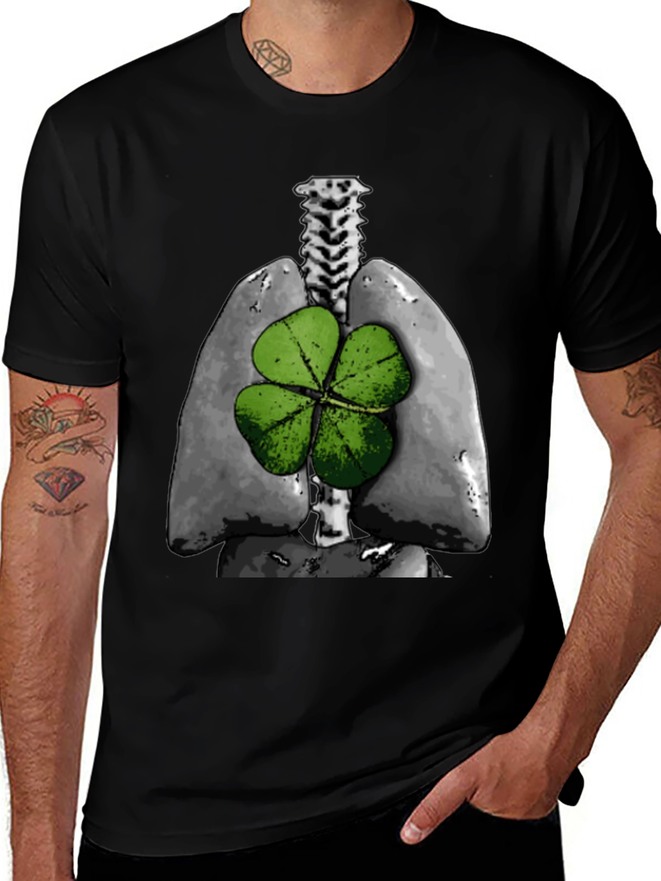 Variant 2 of Lucky Lung T-Shirt