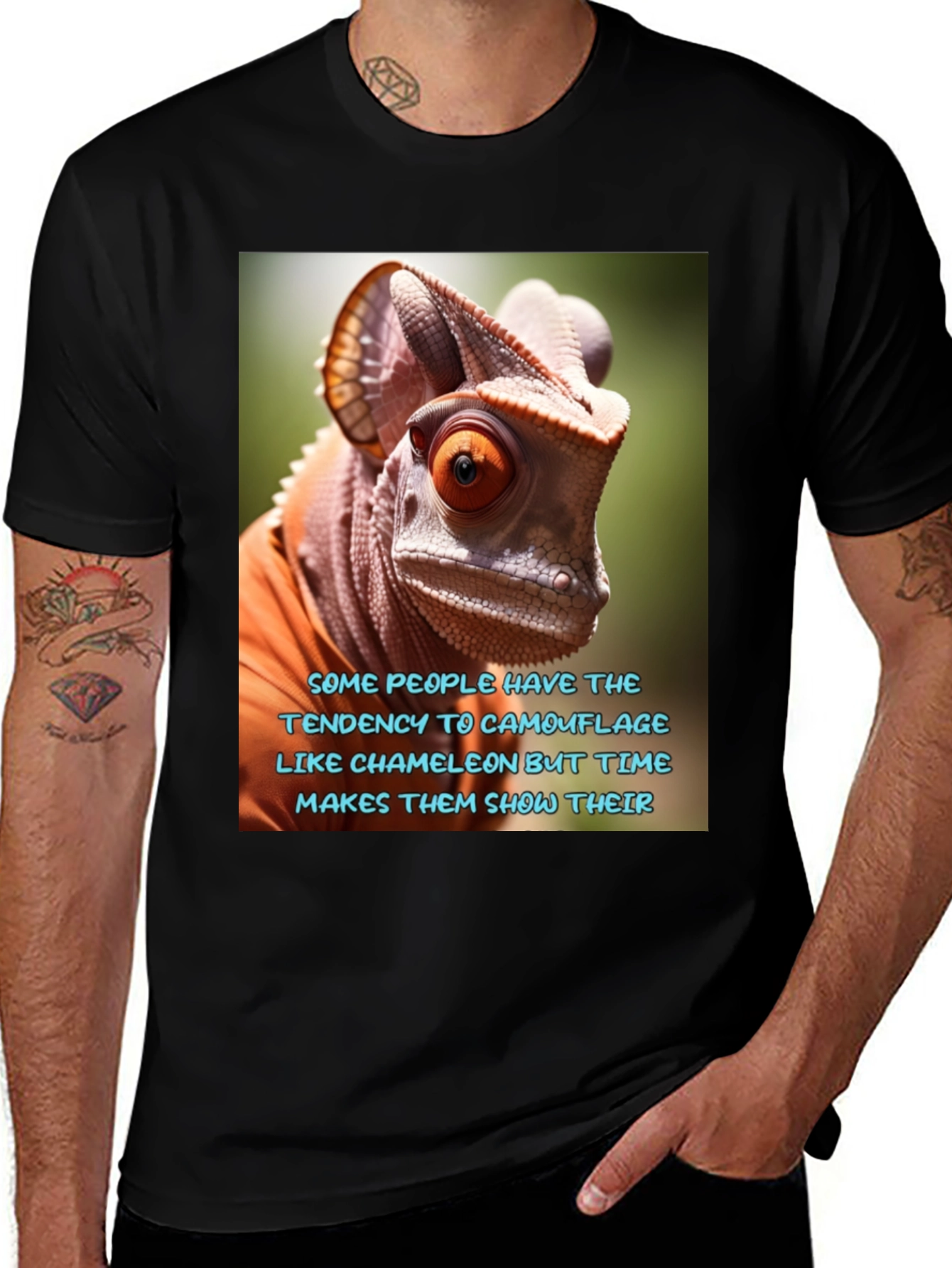 Variant 21 of Chameleon Tee: Time Reveals All