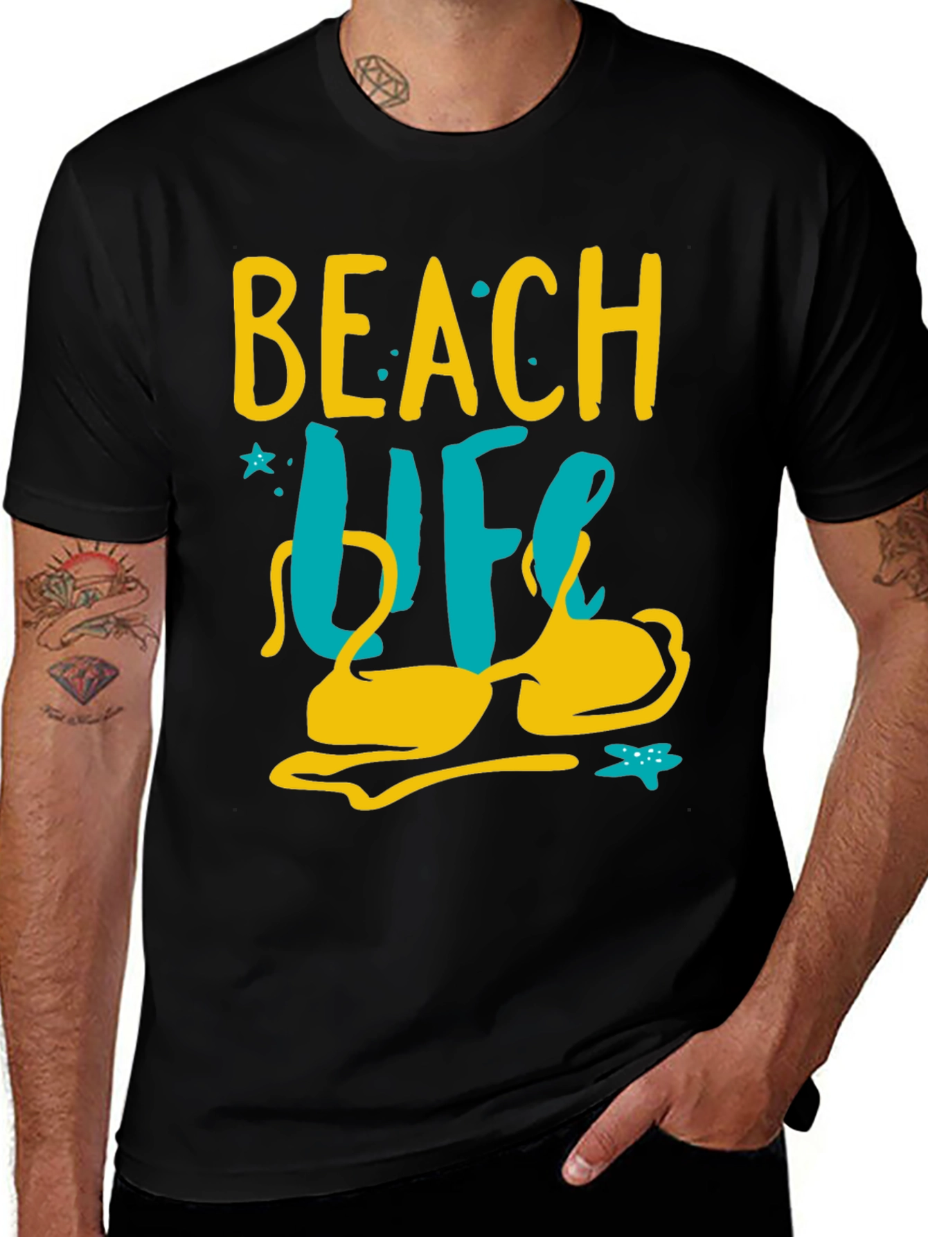 Variant 5 of Beach Life Graphic Tee