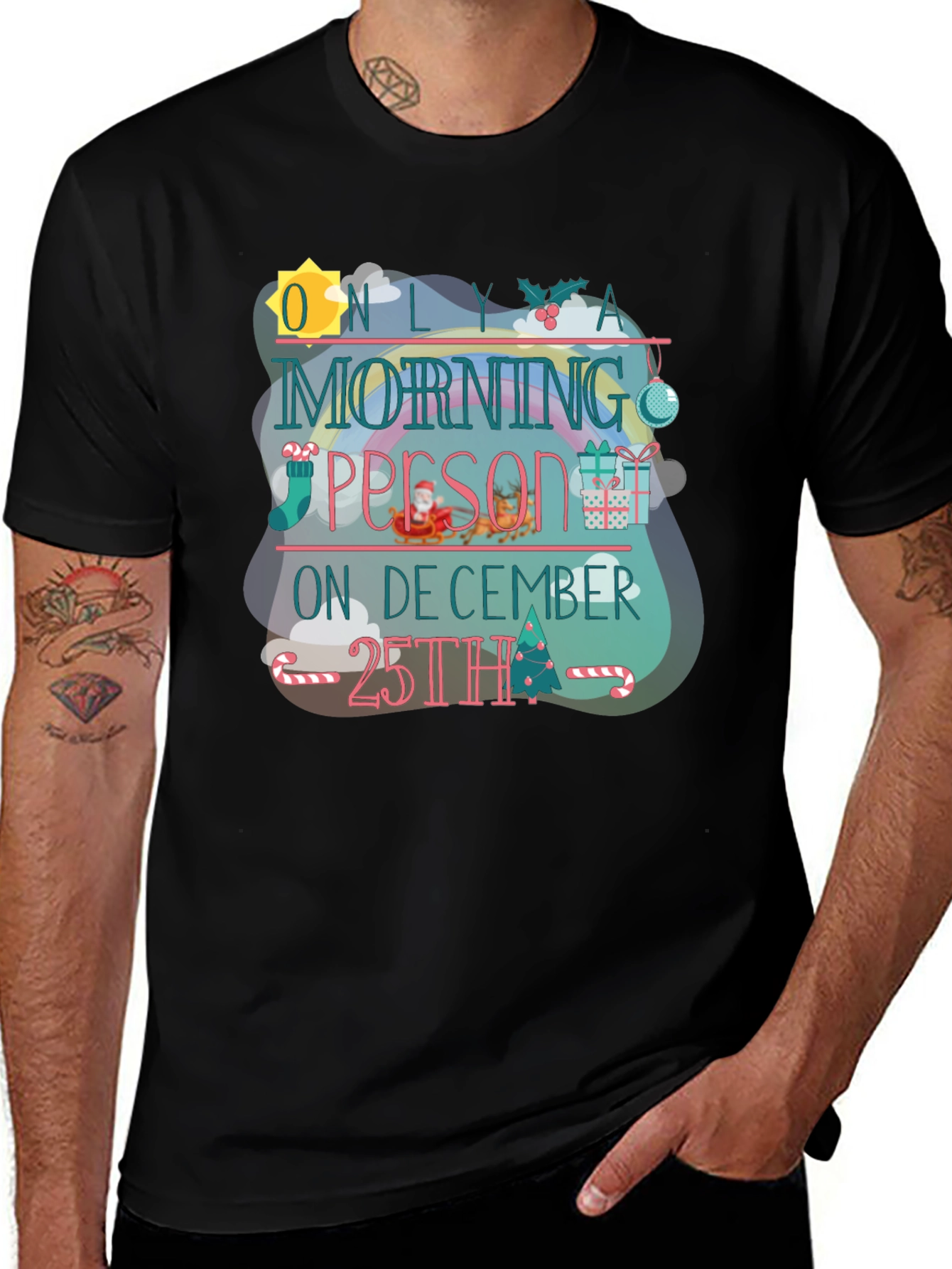 Christmas Morning Person T-Shirt