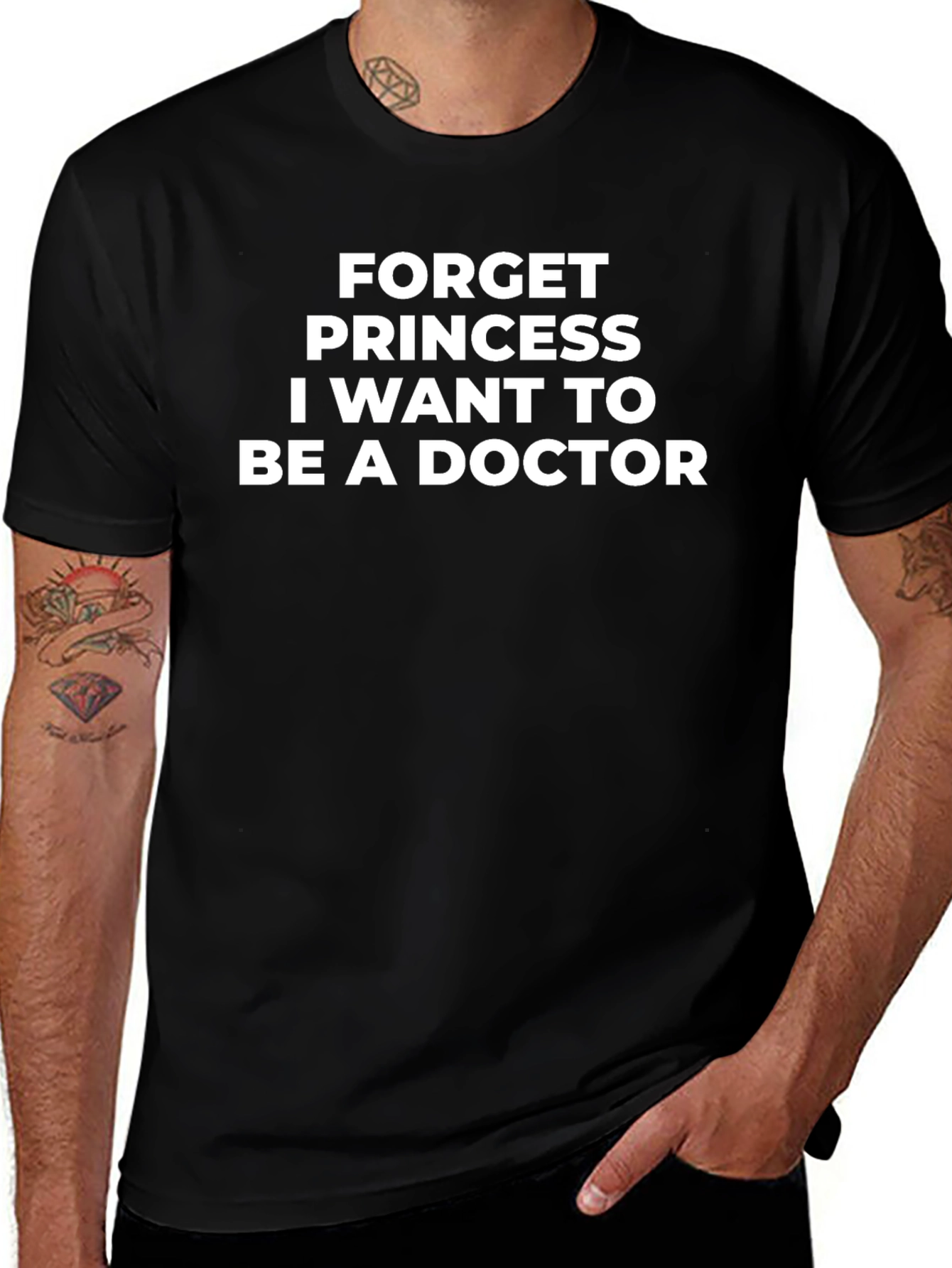 Variant 23 of Forget Princess I Want To Be A Doctor T-Shirt
