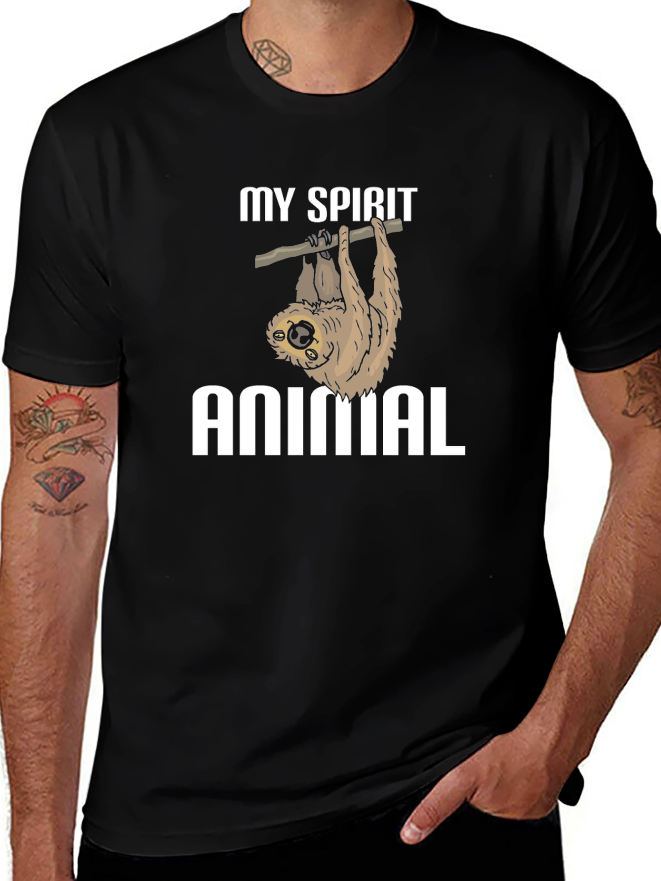 Variant 29 of My Spirit Animal Sloth Graphic T-Shirt