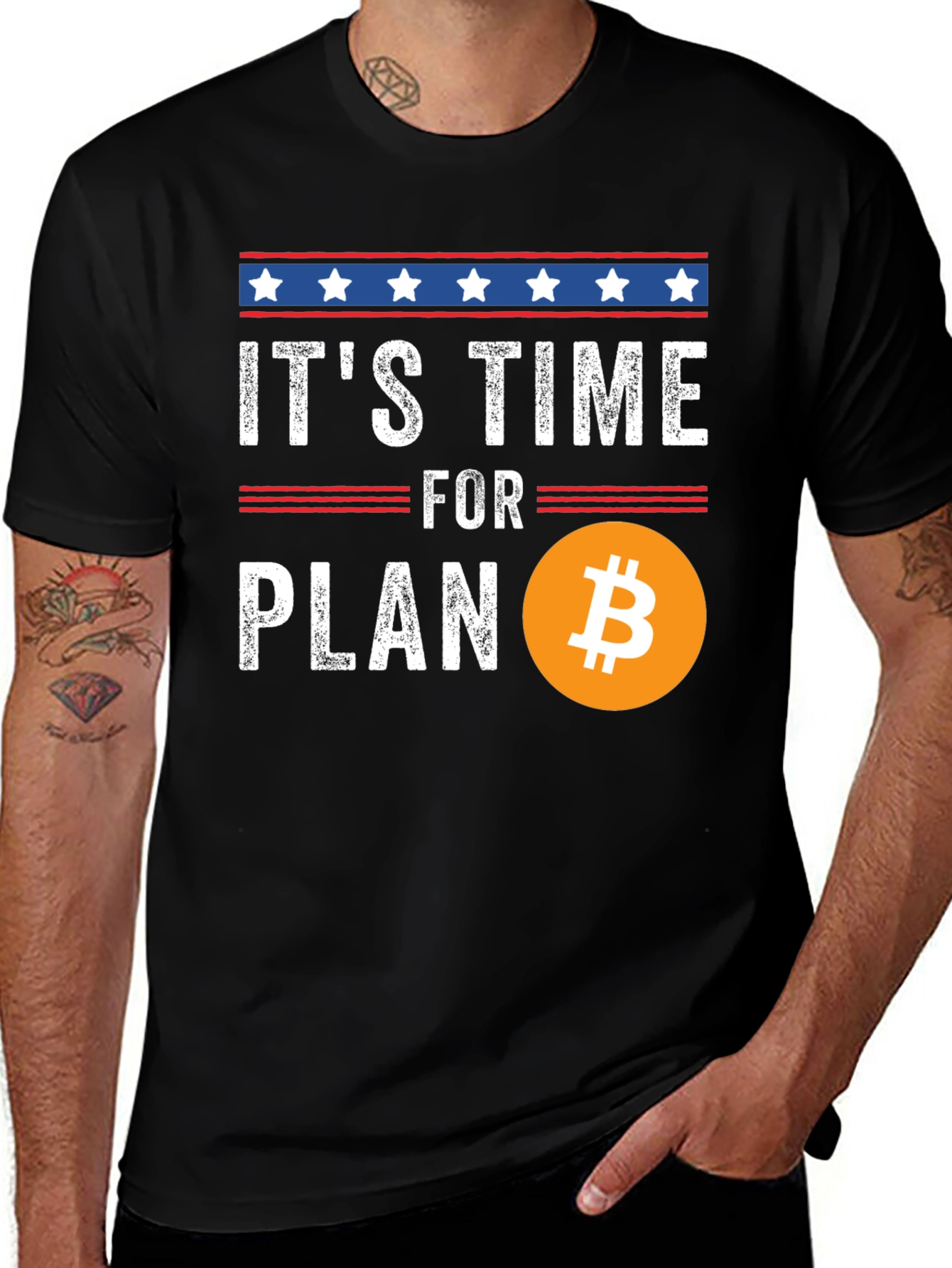 It's Time for Plan B Bitcoin T-Shirt