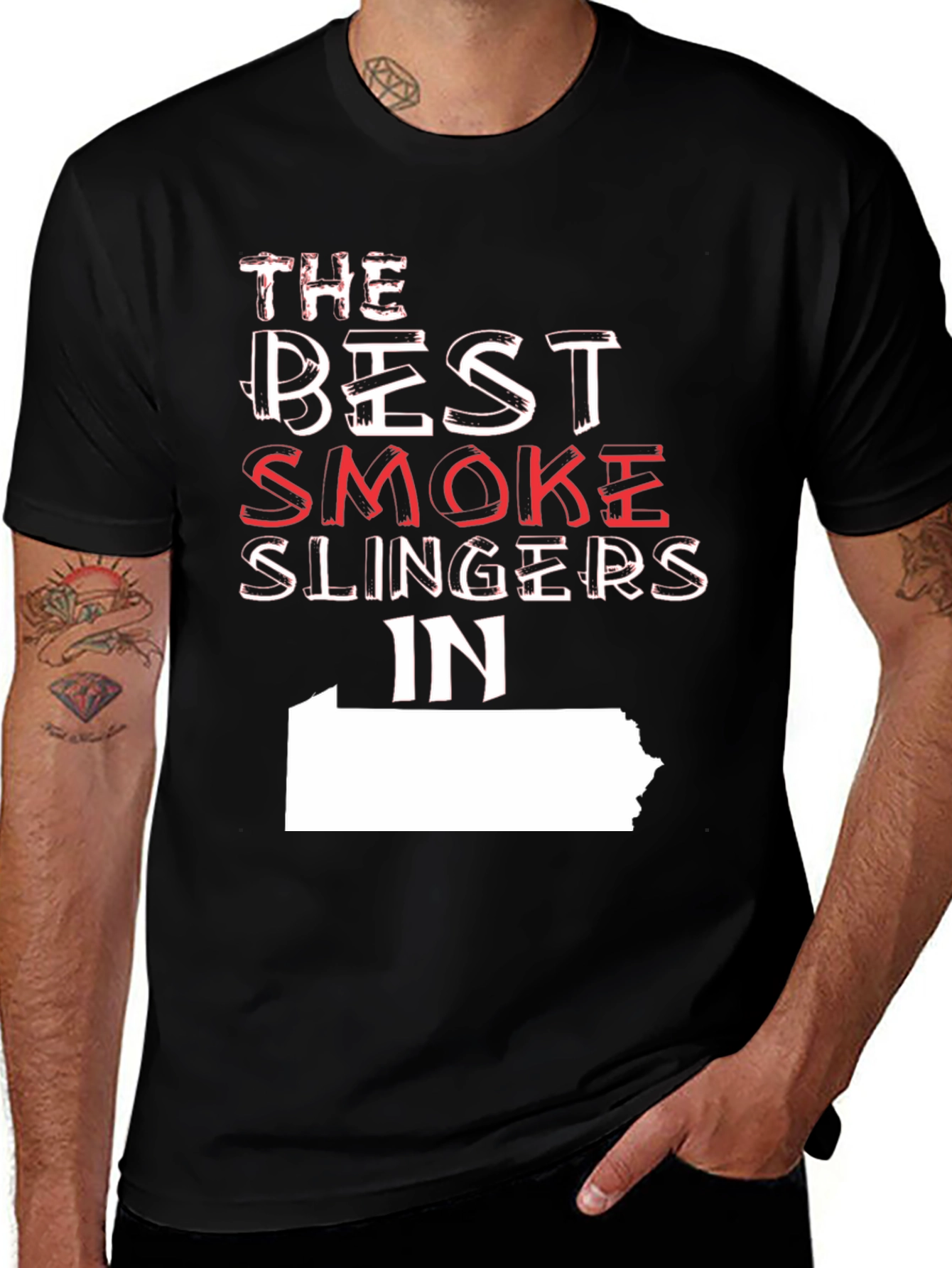 Variant 3 of Smoke Slingers T-Shirt - Pennsylvania Pride Tee