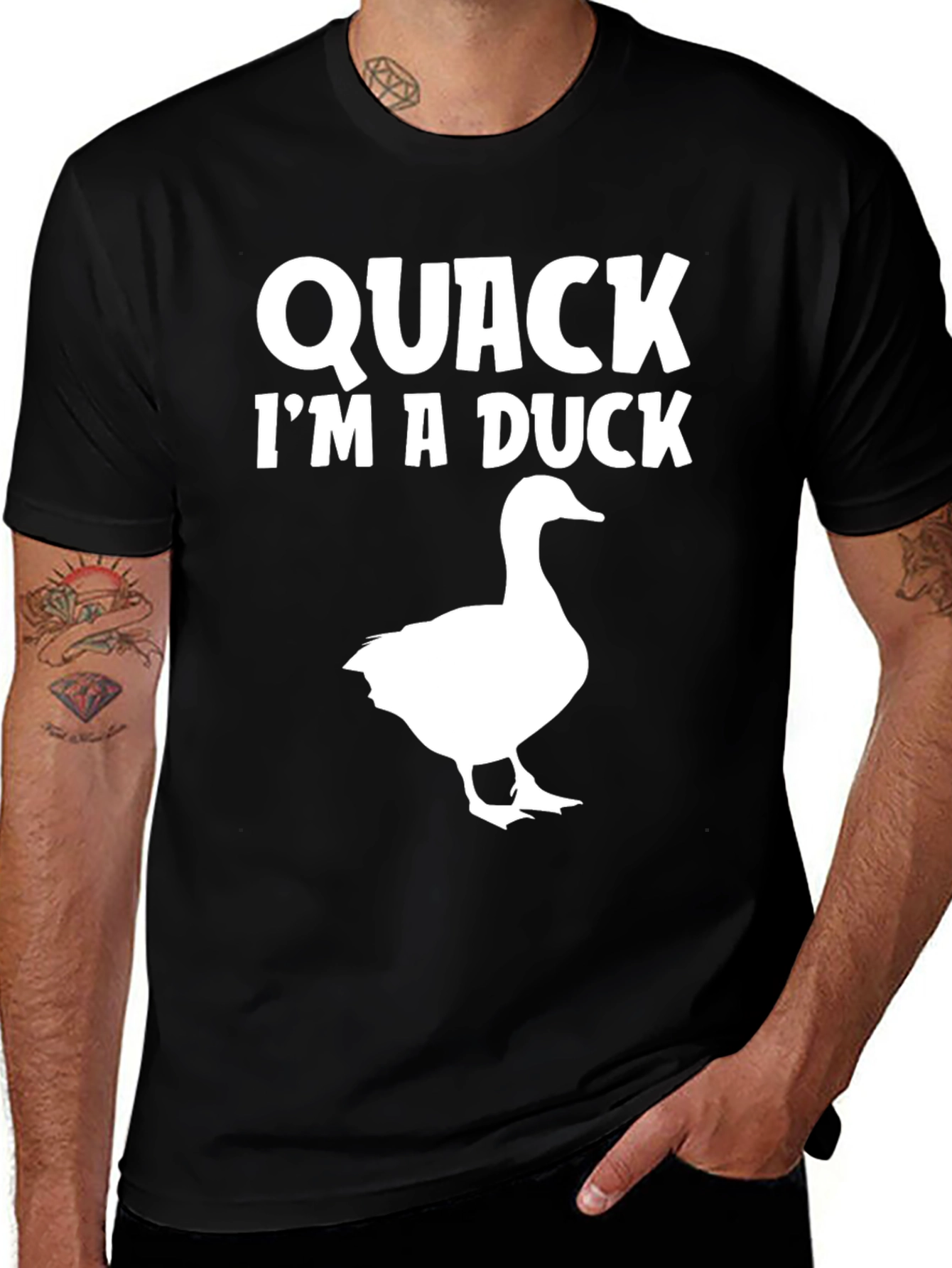 Variant 25 of Quack I'm a Duck T-Shirt