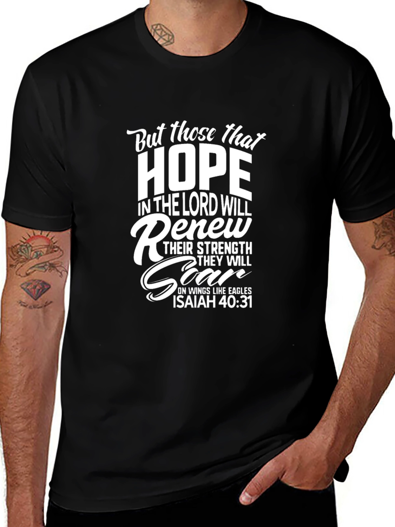 Faith Inspired T-Shirt: Isaiah 40:31