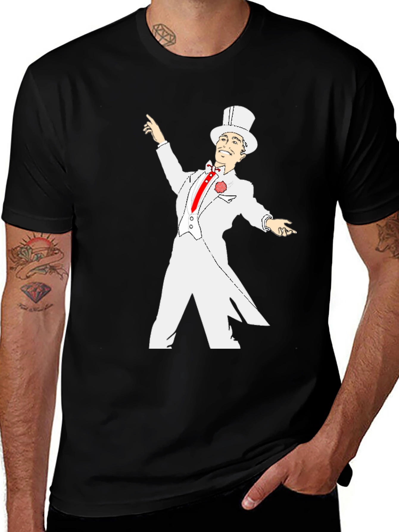 Vintage Tuxedo T-Shirt