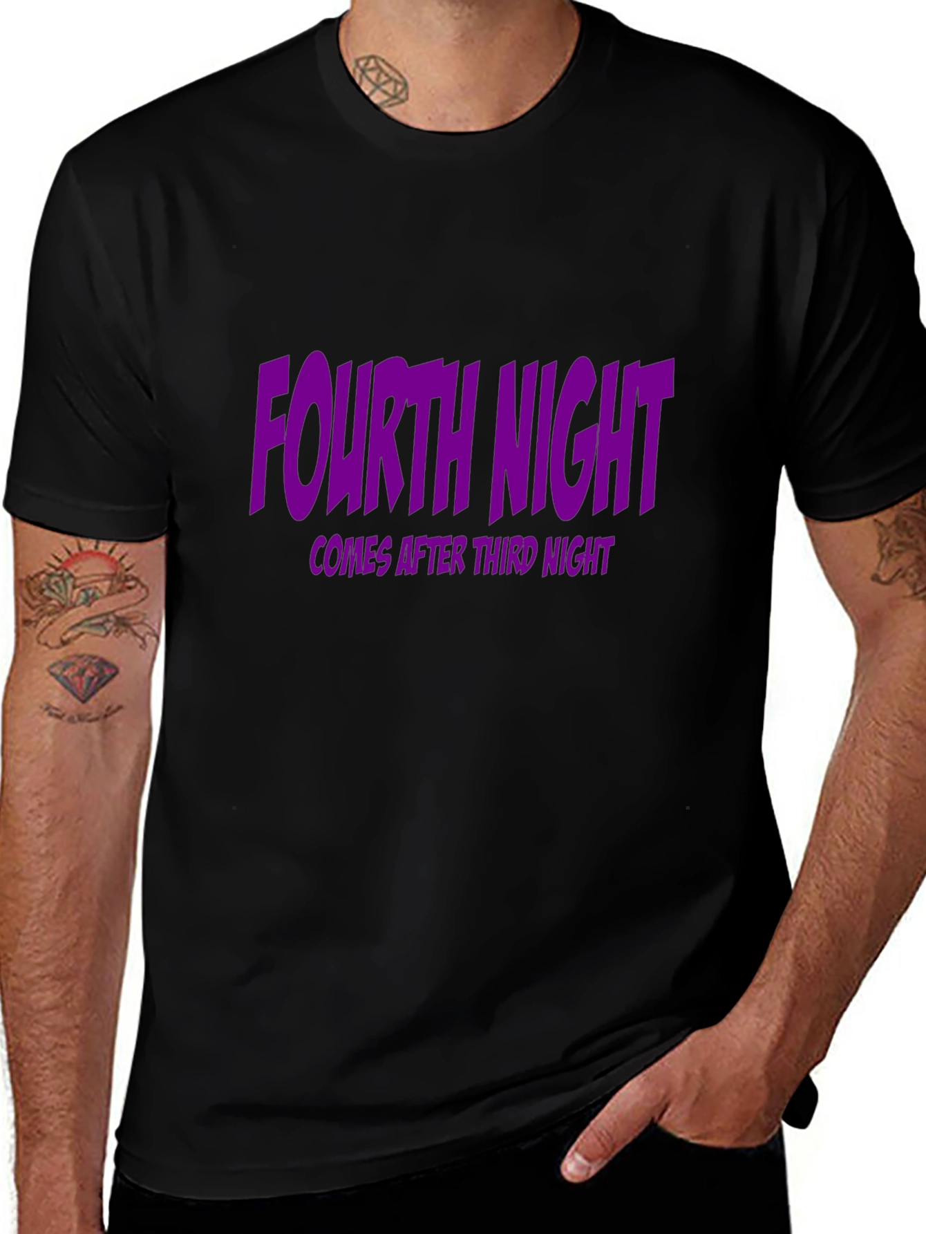 Variant 4 of Fourth Night Graphic T-Shirt