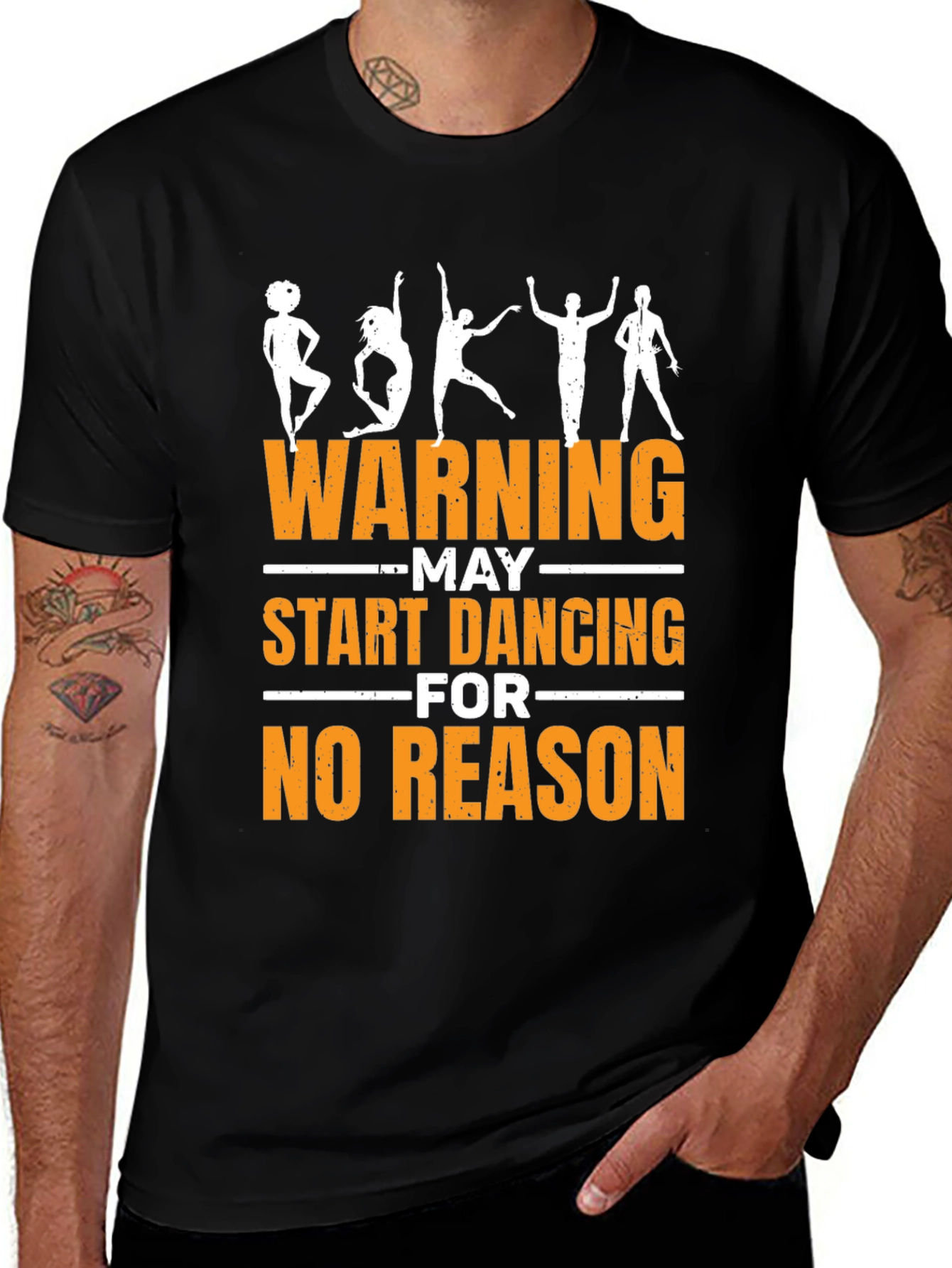 Variant 12 of Warning May Start Dancing T-Shirt