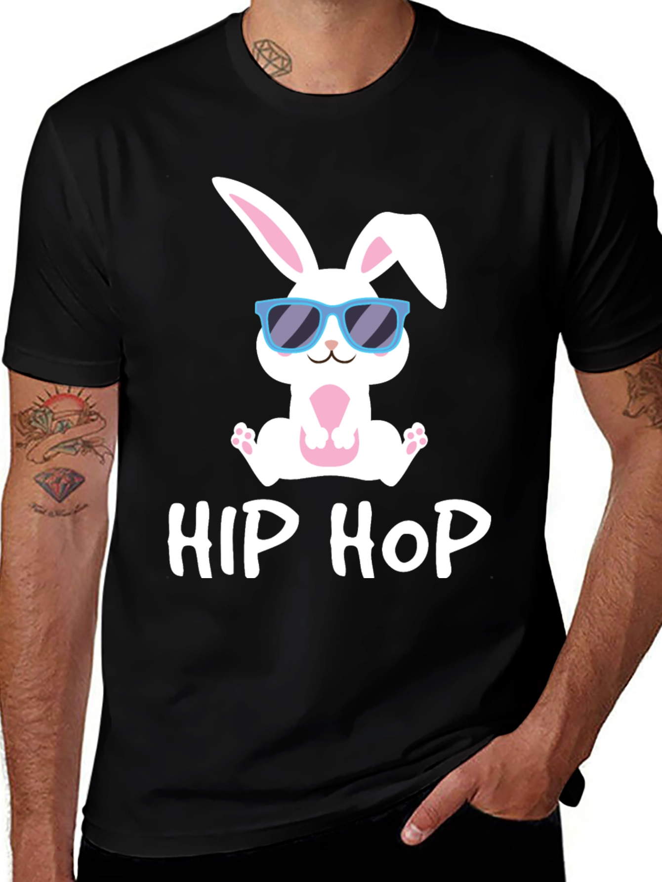 Variant 24 of Hip Hop Easter Bunny T-Shirt