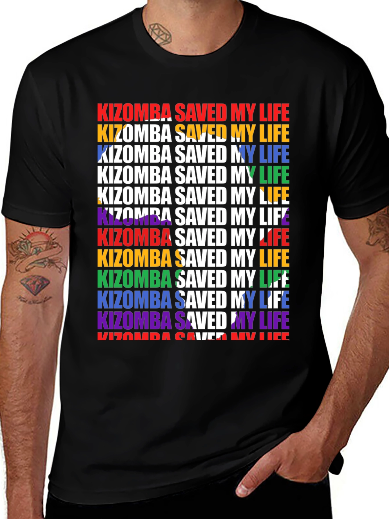 Kizomba Saved My Life Graphic Tee