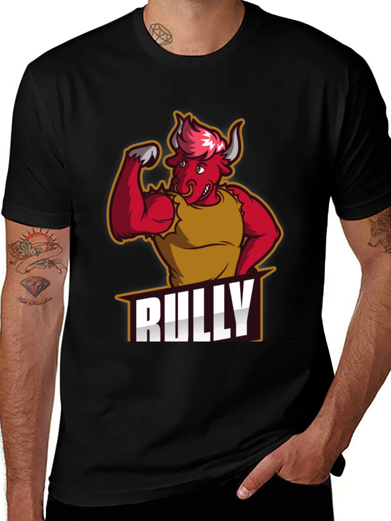 Variant 22 of Bully Cartoon Graphic T-Shirt