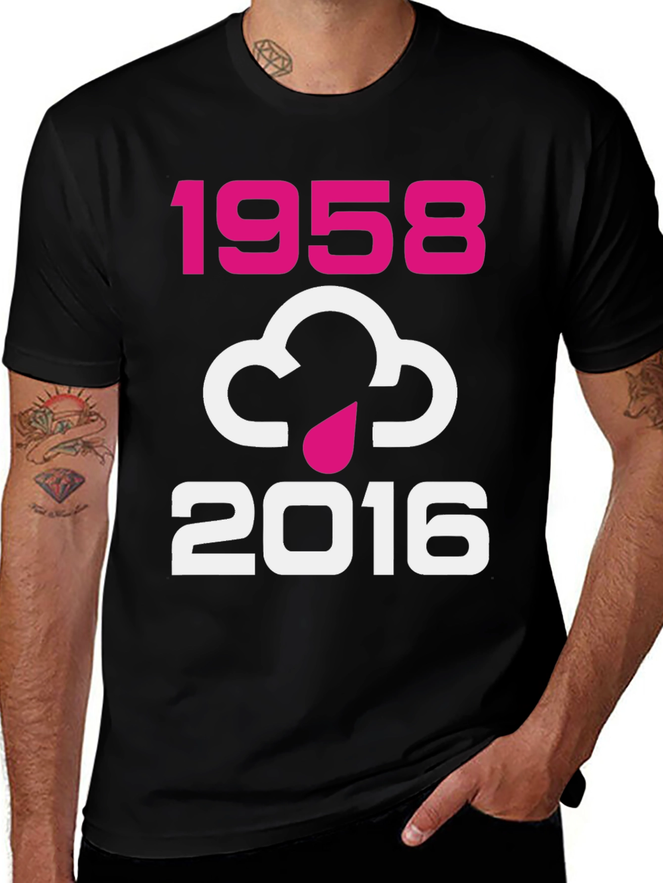 Variant 20 of 1958 - 2016 Cloud Graphic T-Shirt