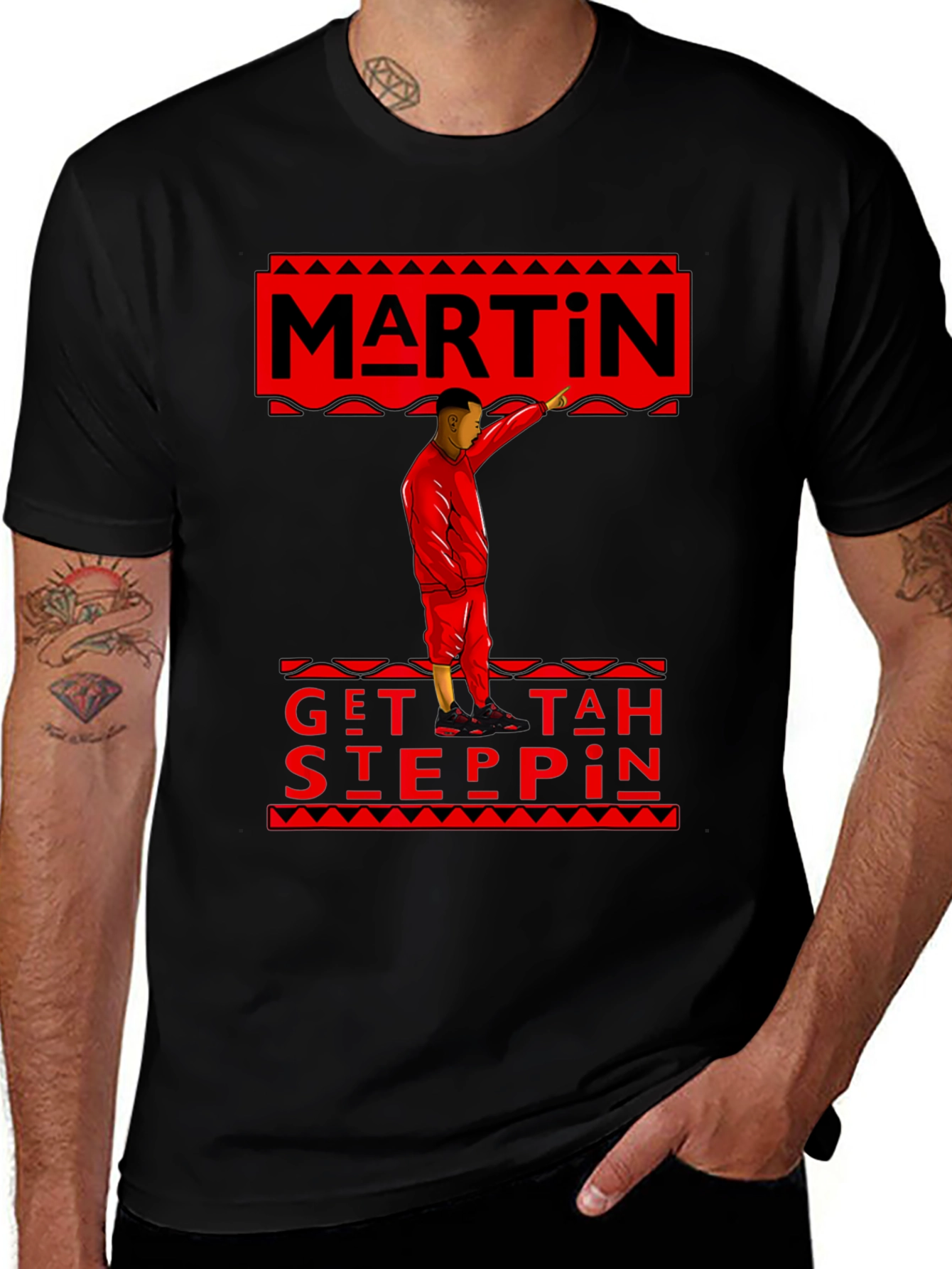 Variant 10 of Martin Get to Steppin' Graphic T-Shirt