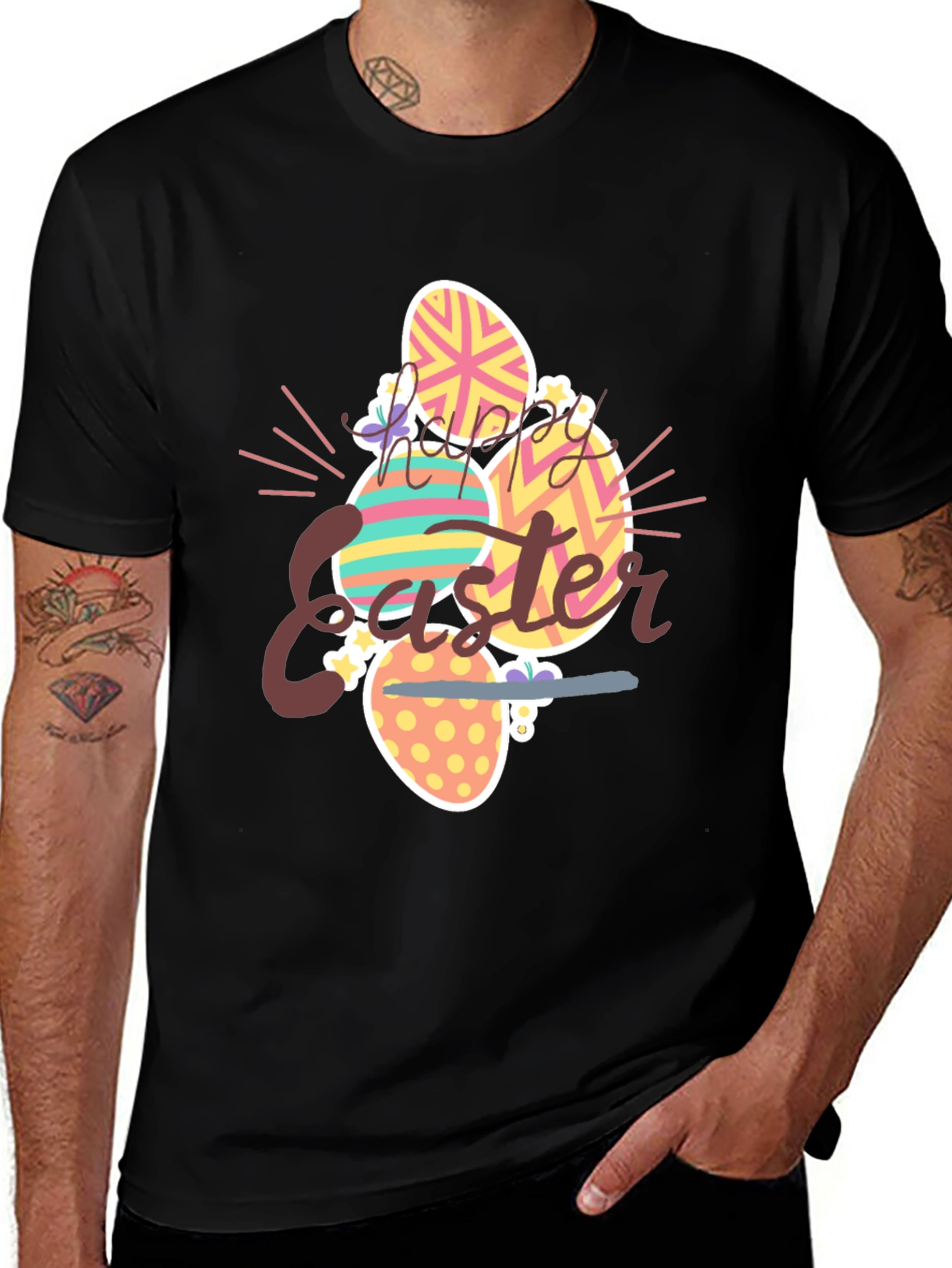 Happy Easter Graphic T-Shirt