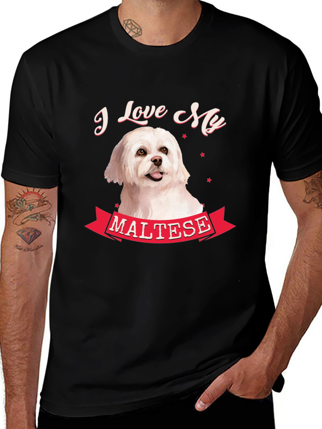 I Love My Maltese T-Shirt
