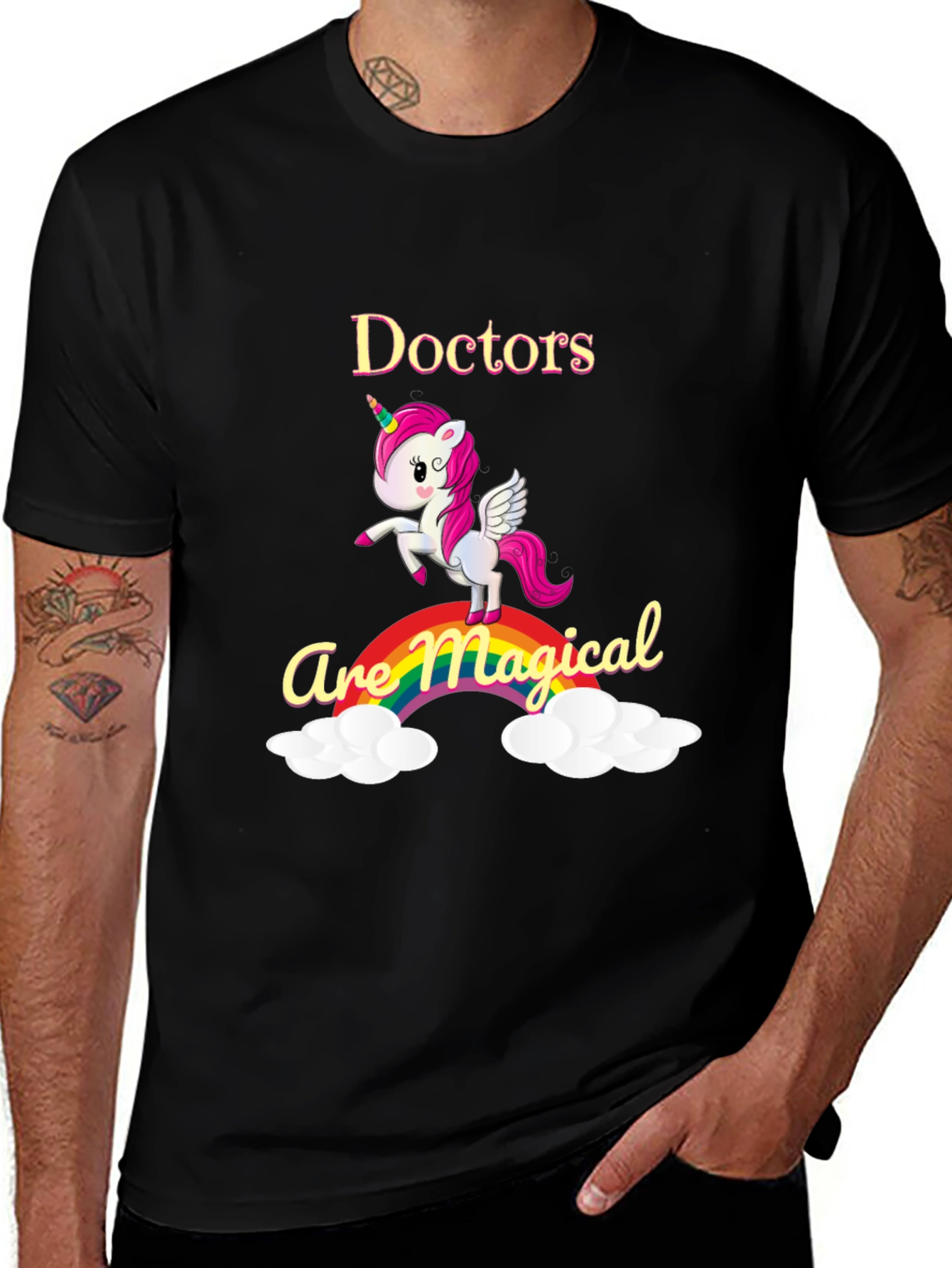 Variant 25 of Doctors Are Magical Unicorn T-Shirt