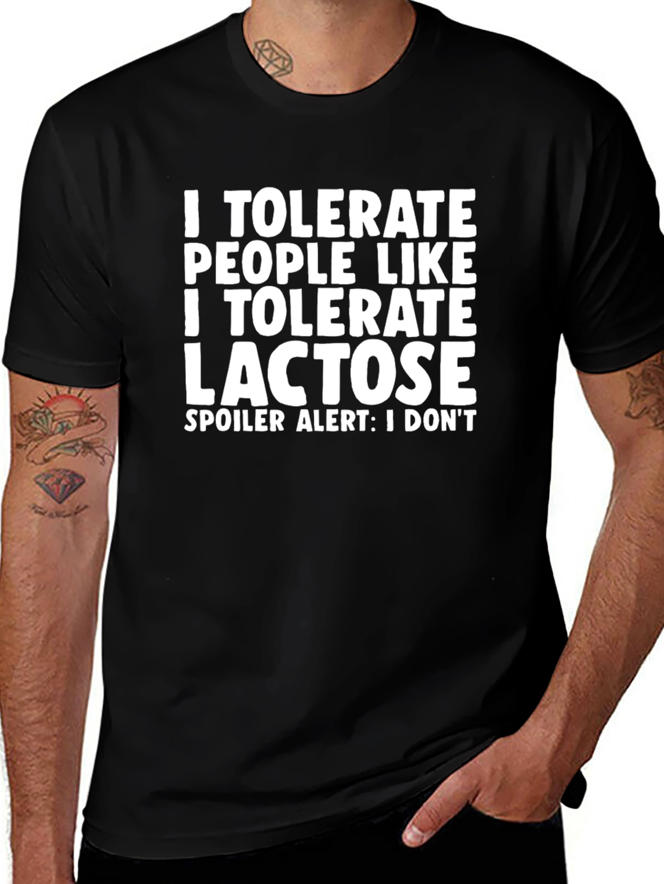 Humorous Lactose Intolerance Tee