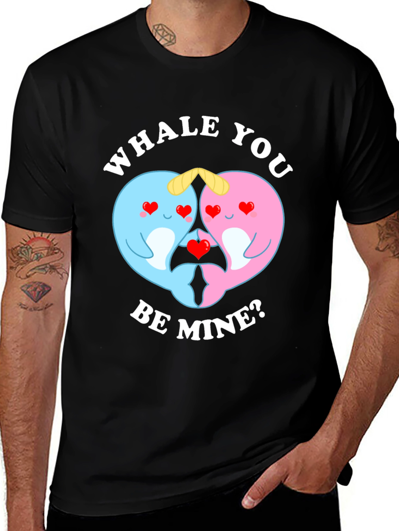 Whale You Be Mine? Cute Valentine's Day T-Shirt