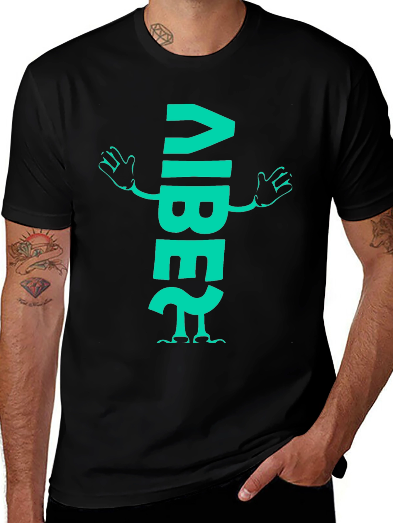 Variant 20 of Vibez Graphic Tee - Trendy Cool Shirt