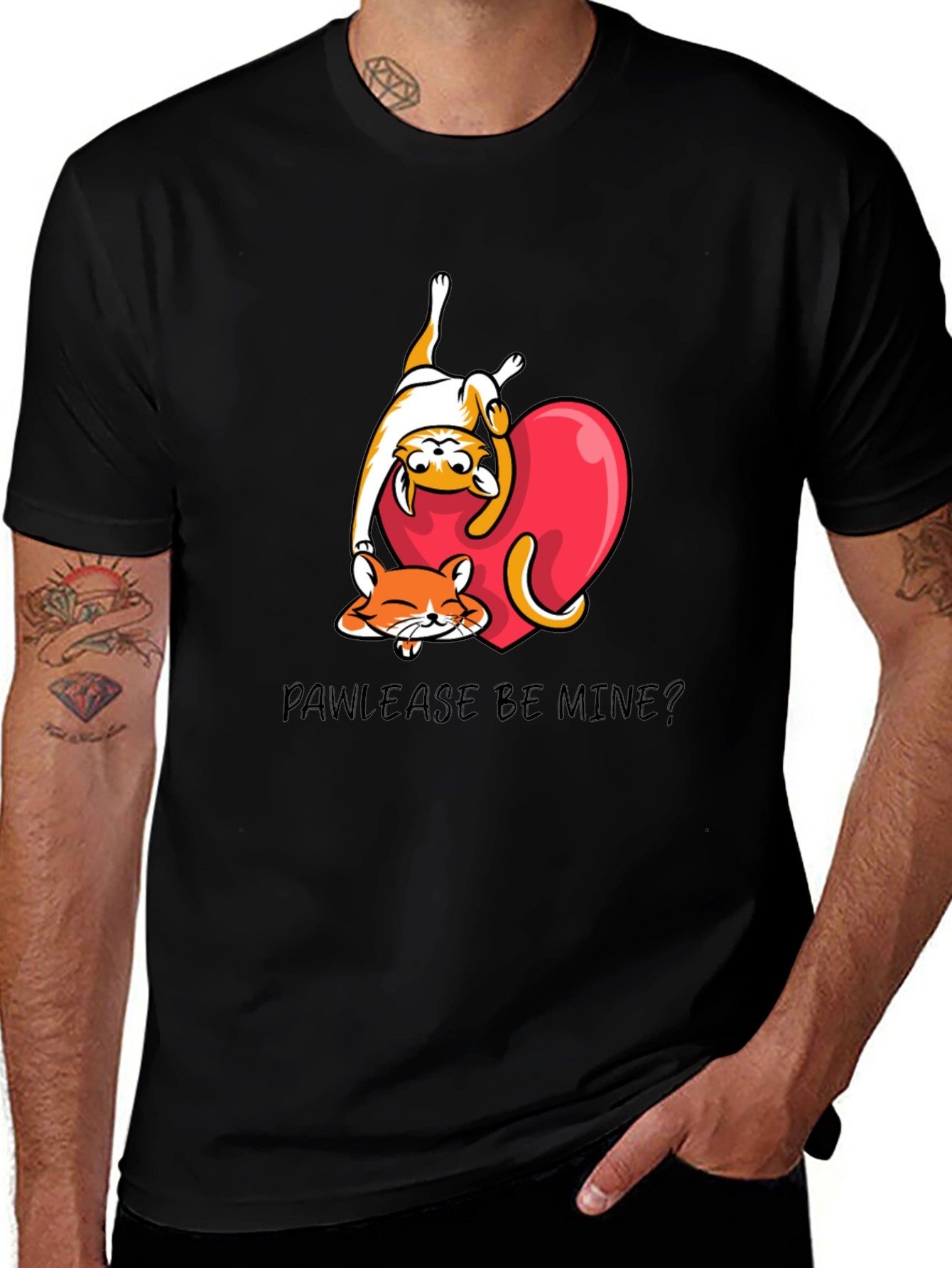 Variant 6 of Pawlease Be Mine T-Shirt
