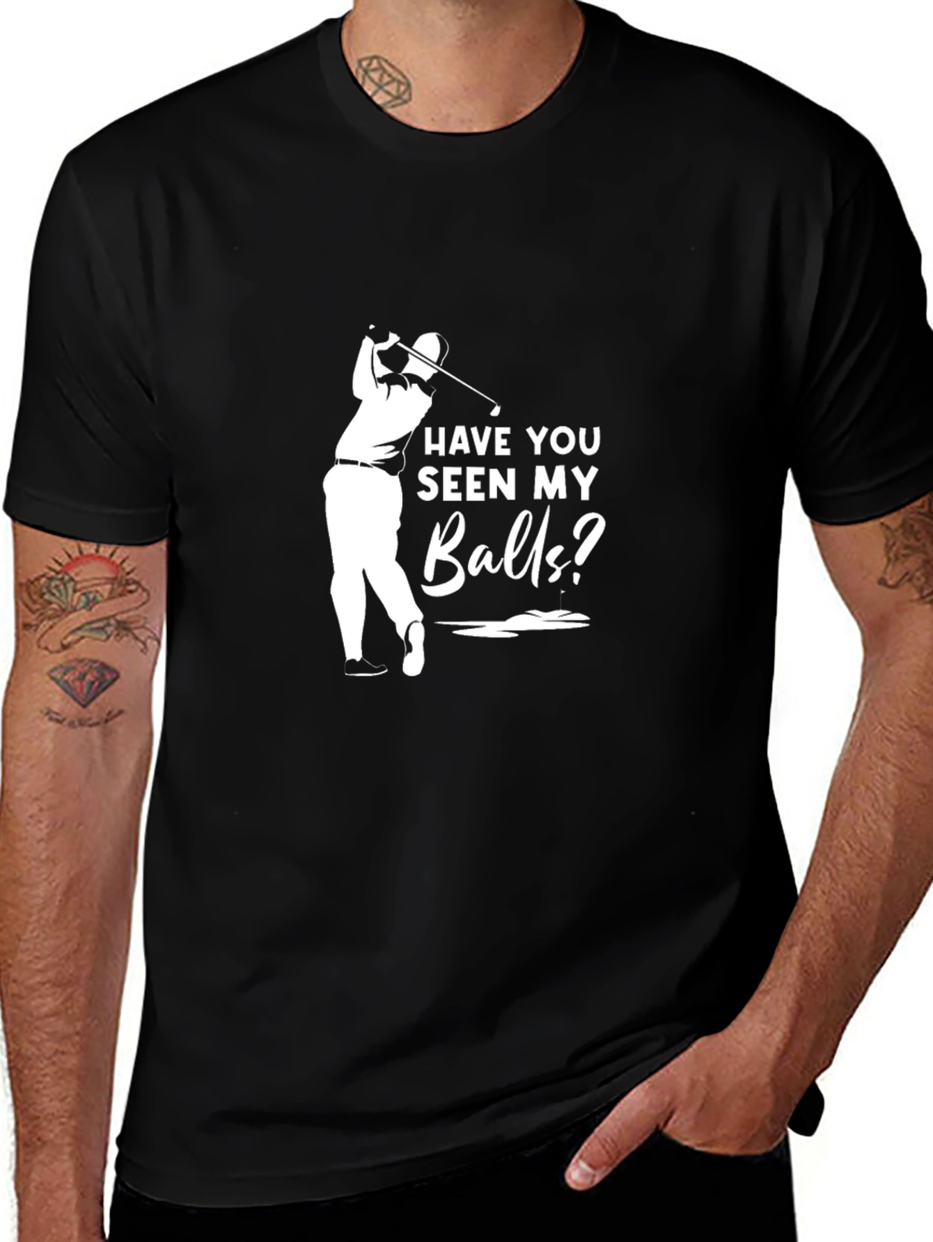 Variant 22 of Funny Golf T-Shirt - Have You Seen My Balls?