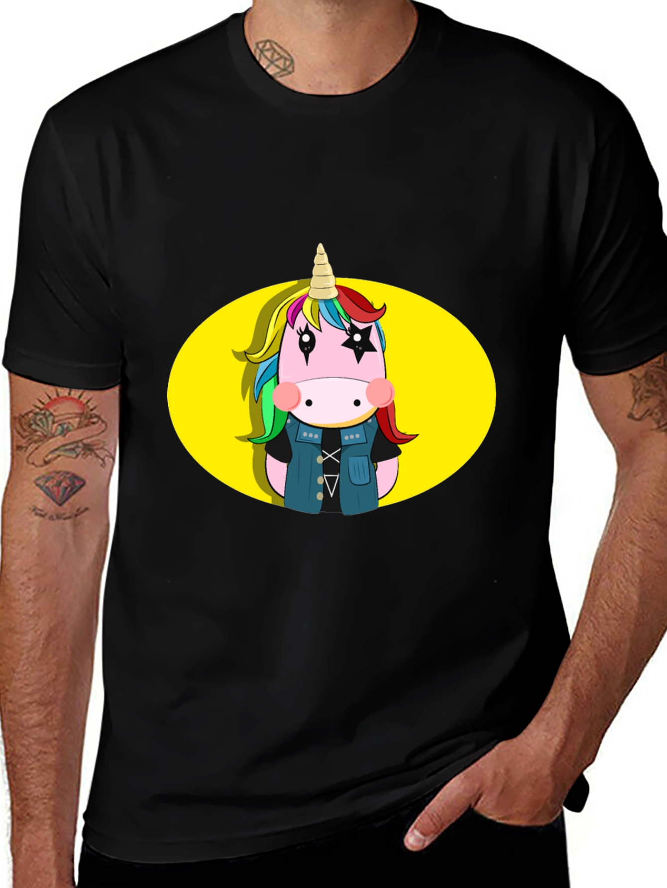 Variant 30 of Unicorn Rocker Graphic Tee