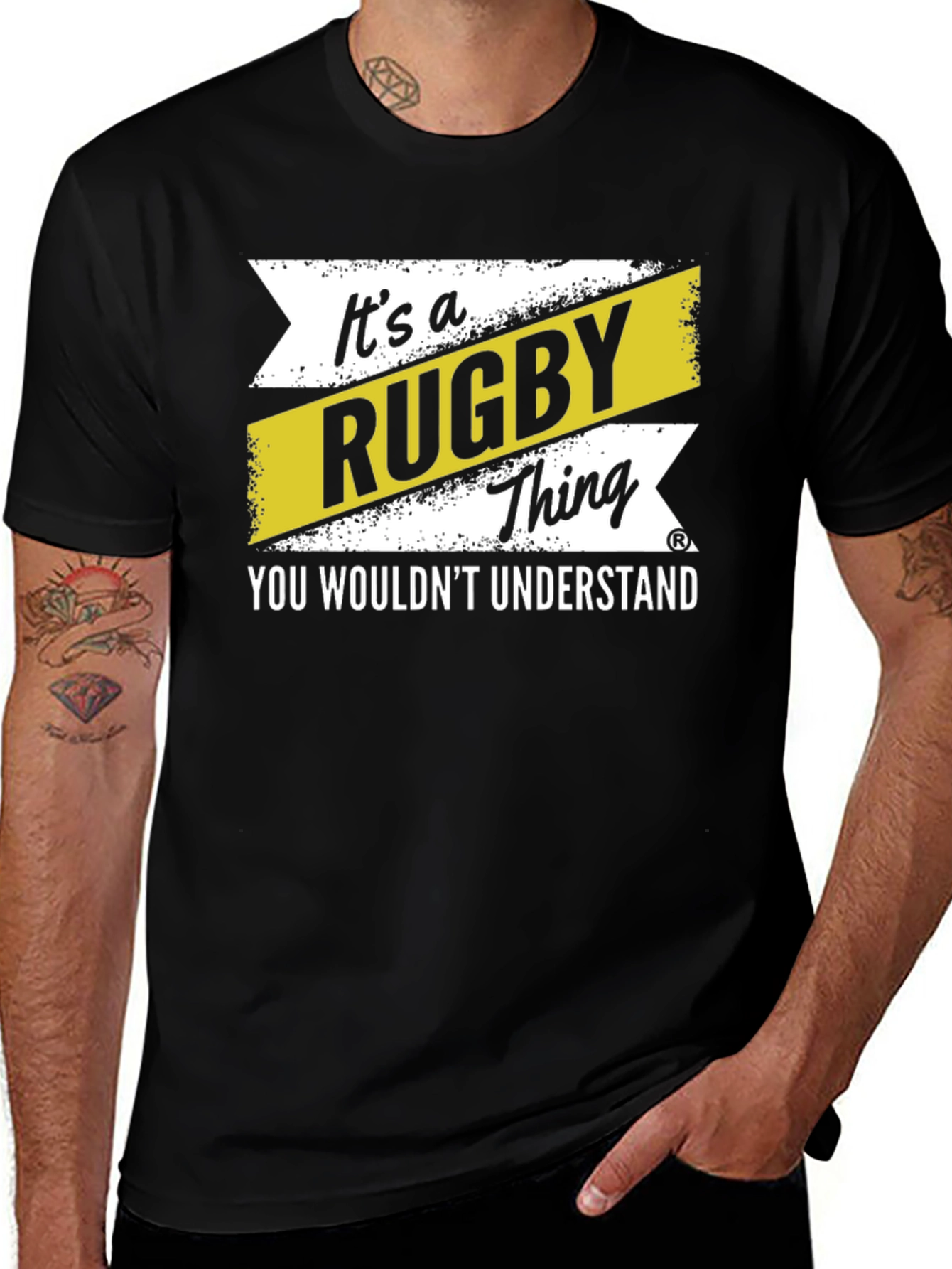 Variant 17 of Rugby Thing T-Shirt - You Wouldn't Understand