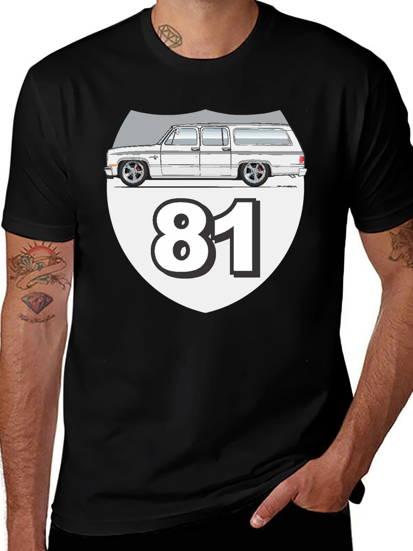 Classic '81 Truck T-Shirt - Cool Graphic Tee