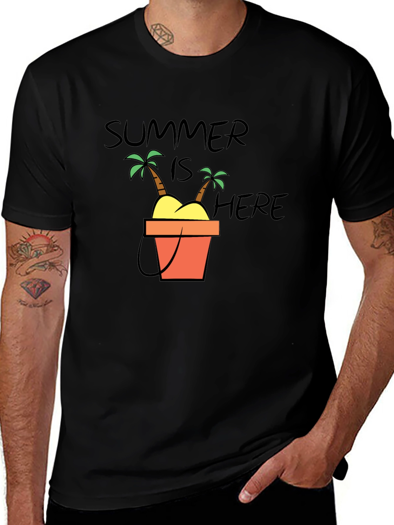 Variant 30 of Summer is Here Graphic T-Shirt