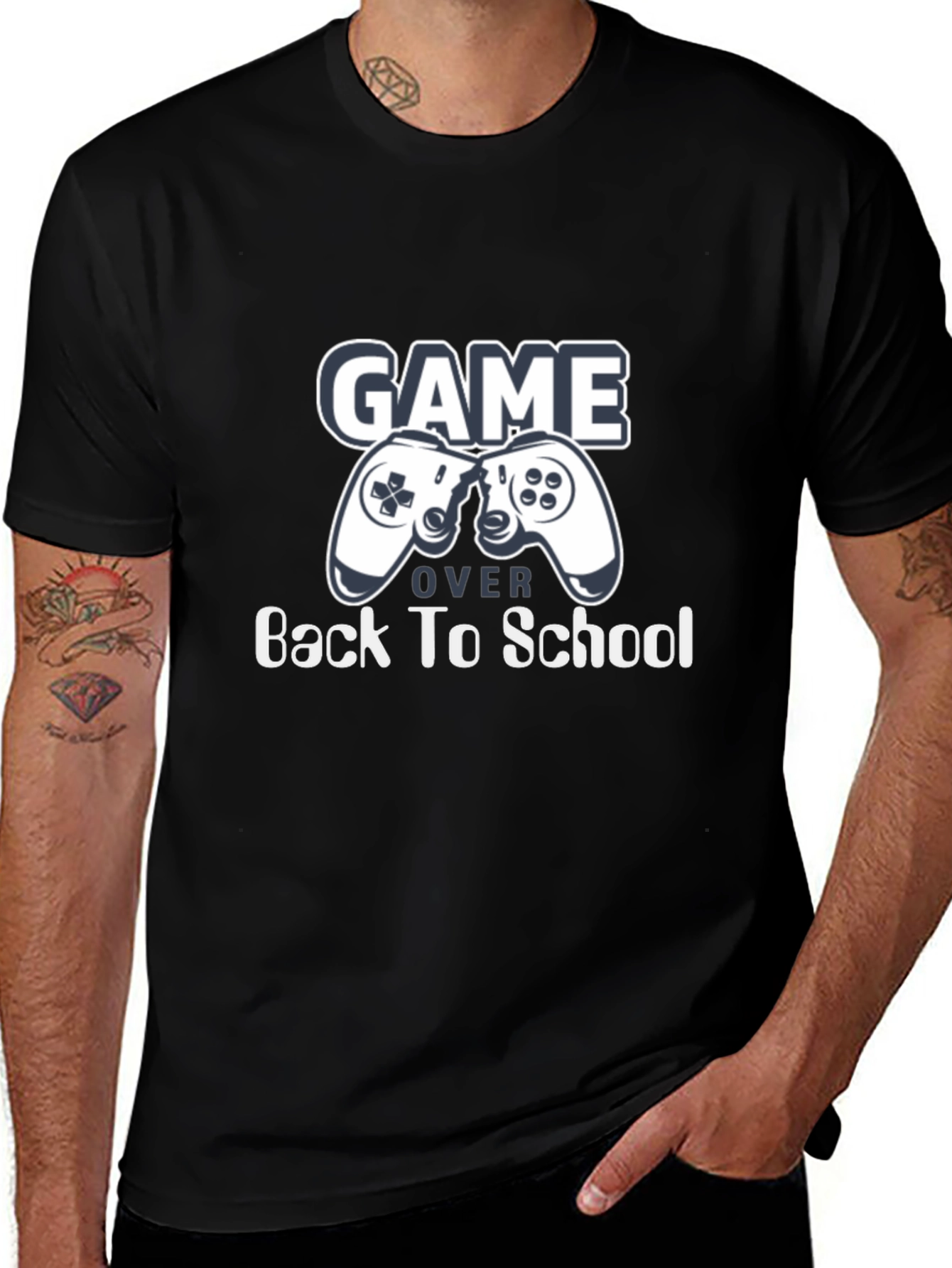 Variant 19 of Game Over Back To School T-Shirt