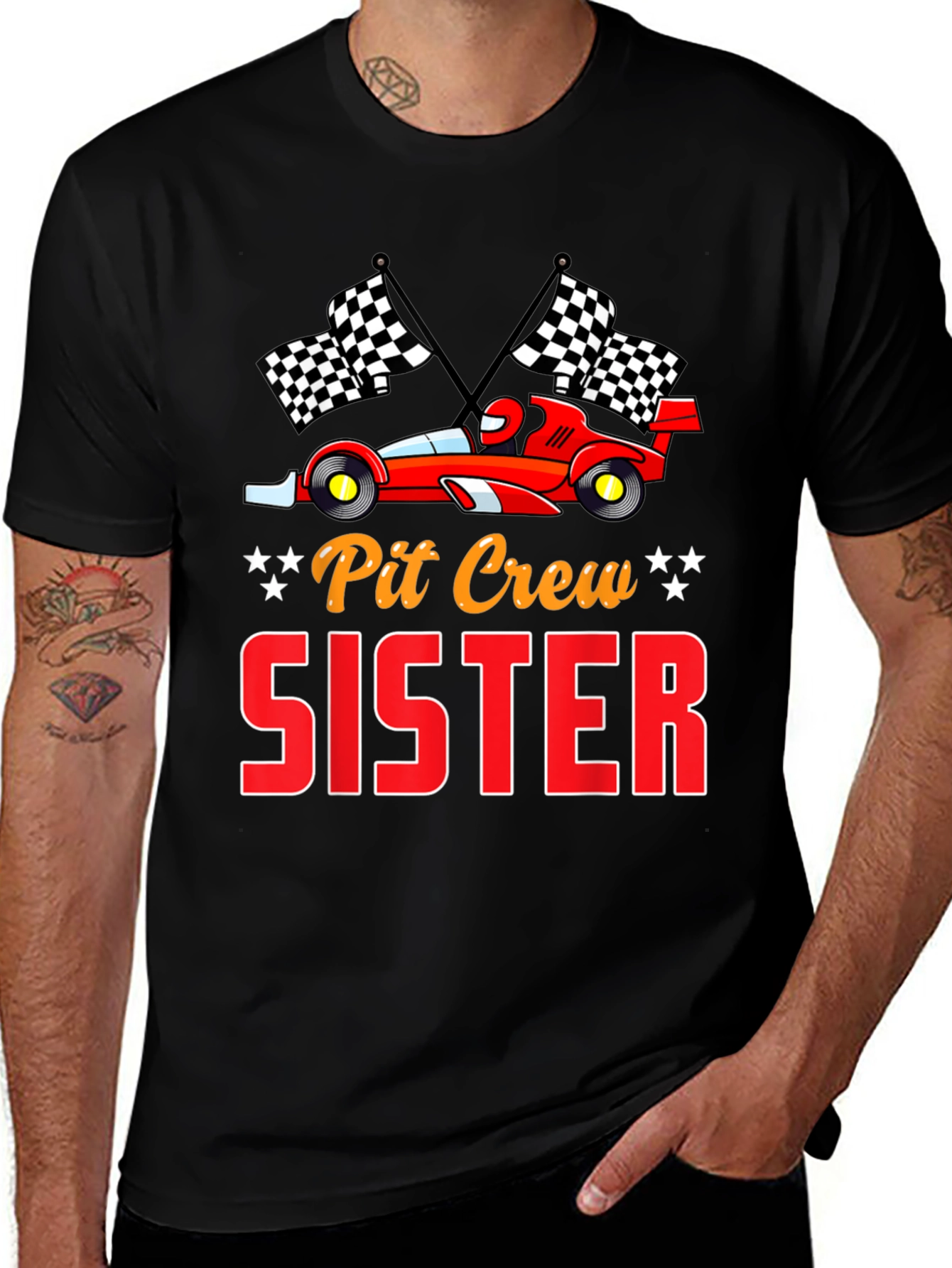 Pit Crew Sister Racing T-Shirt