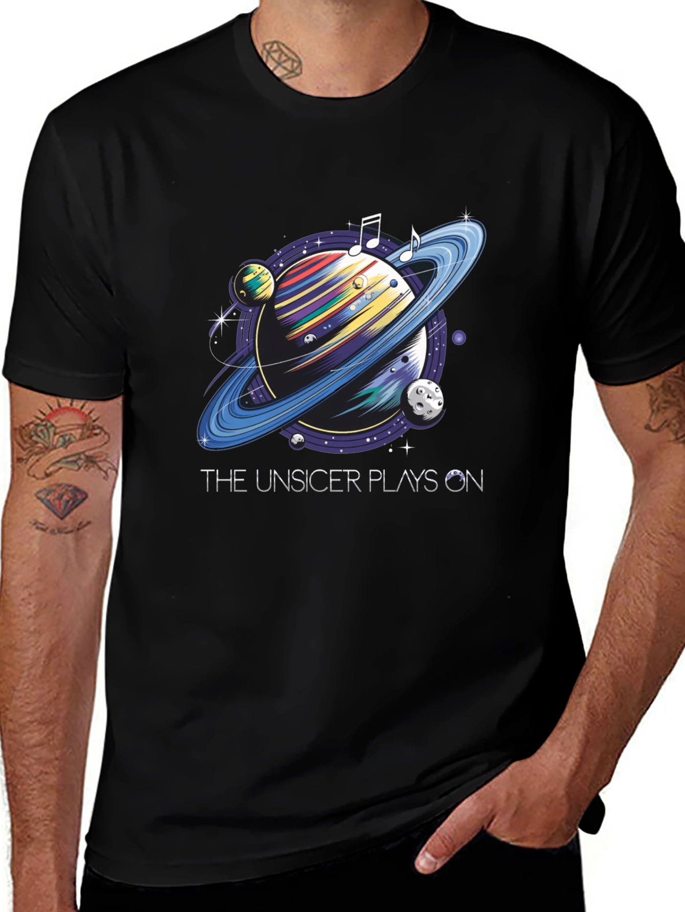 Variant 8 of The Unsicer Plays On T-Shirt