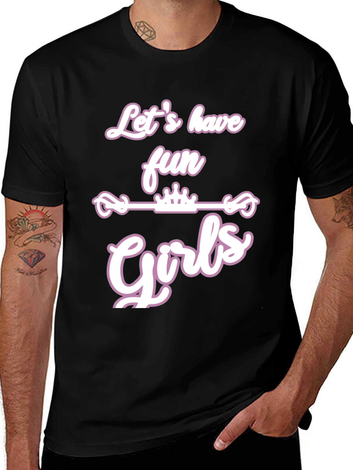 Let's Have Fun Girls T-Shirt - Party Tee