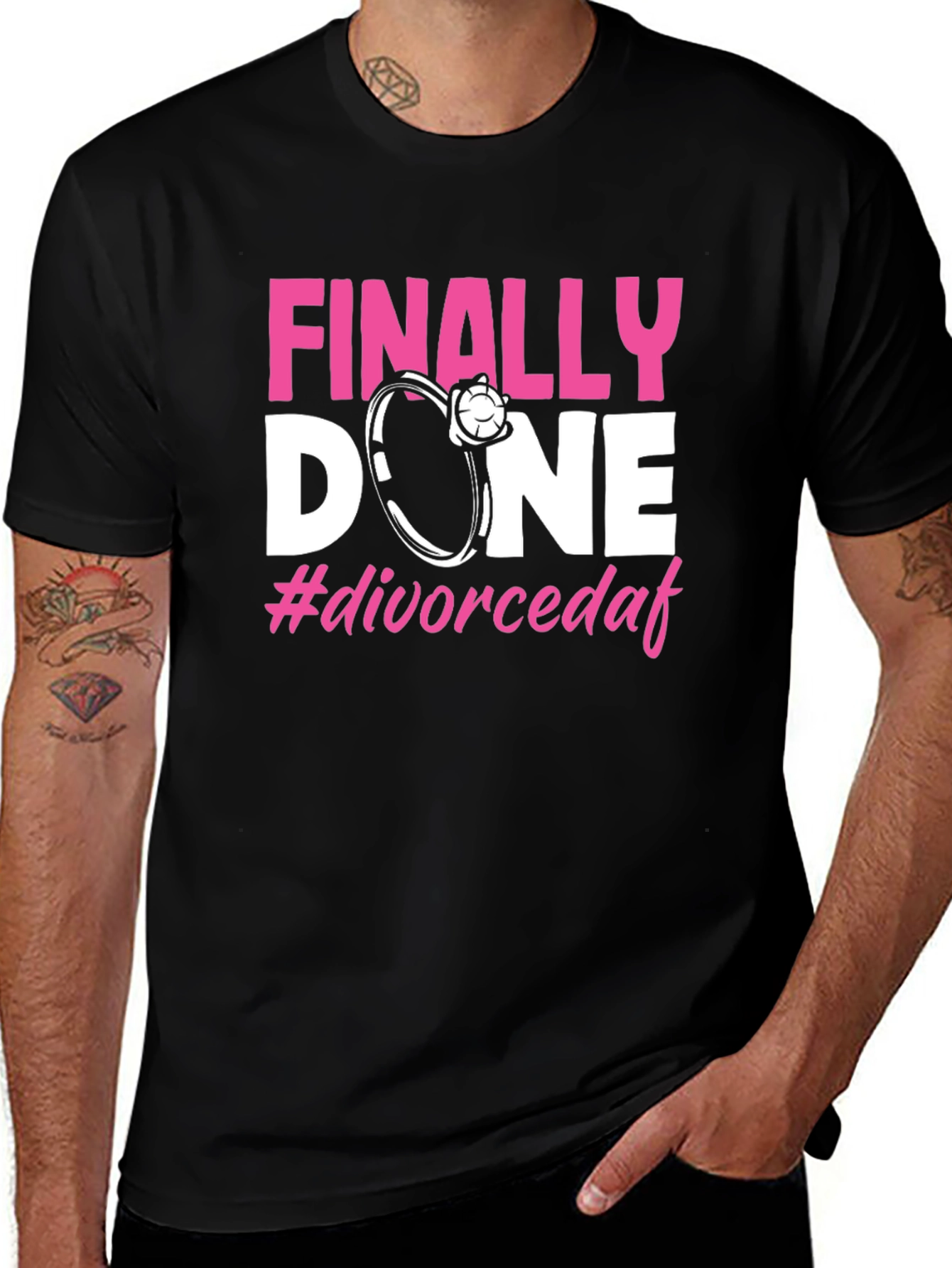 Variant 14 of Finally Done Divorce T-Shirt