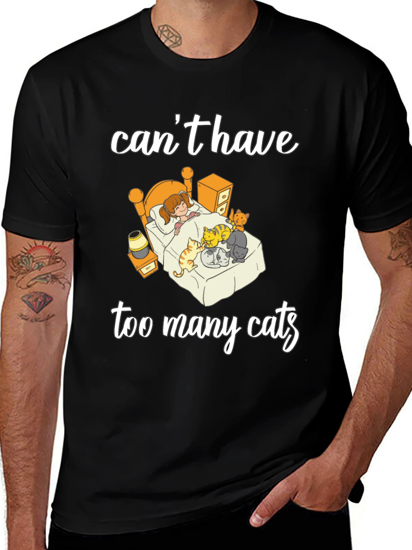 Variant 15 of Can't Have Too Many Cats T-Shirt