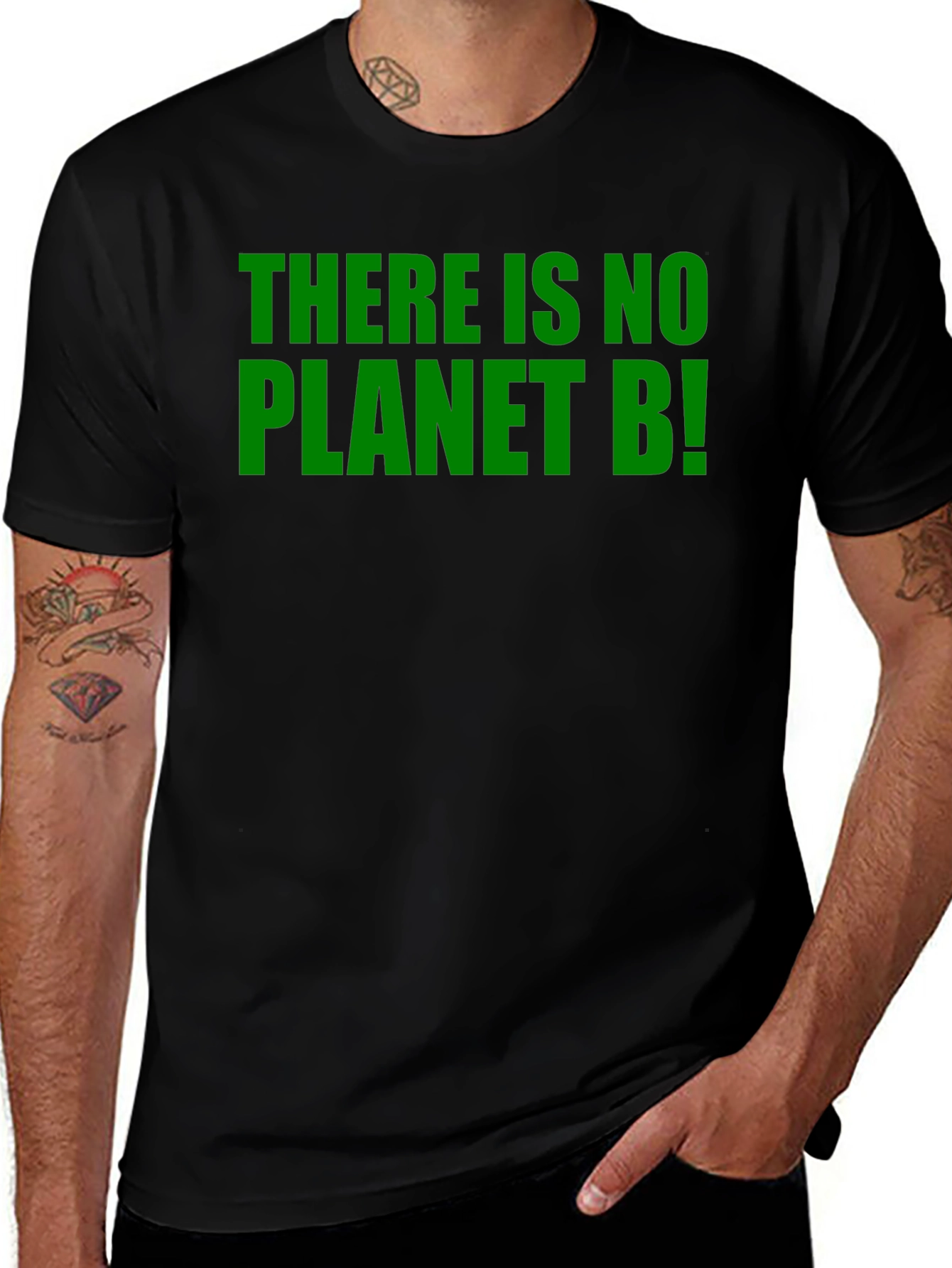 There Is No Planet B! Tee - Black