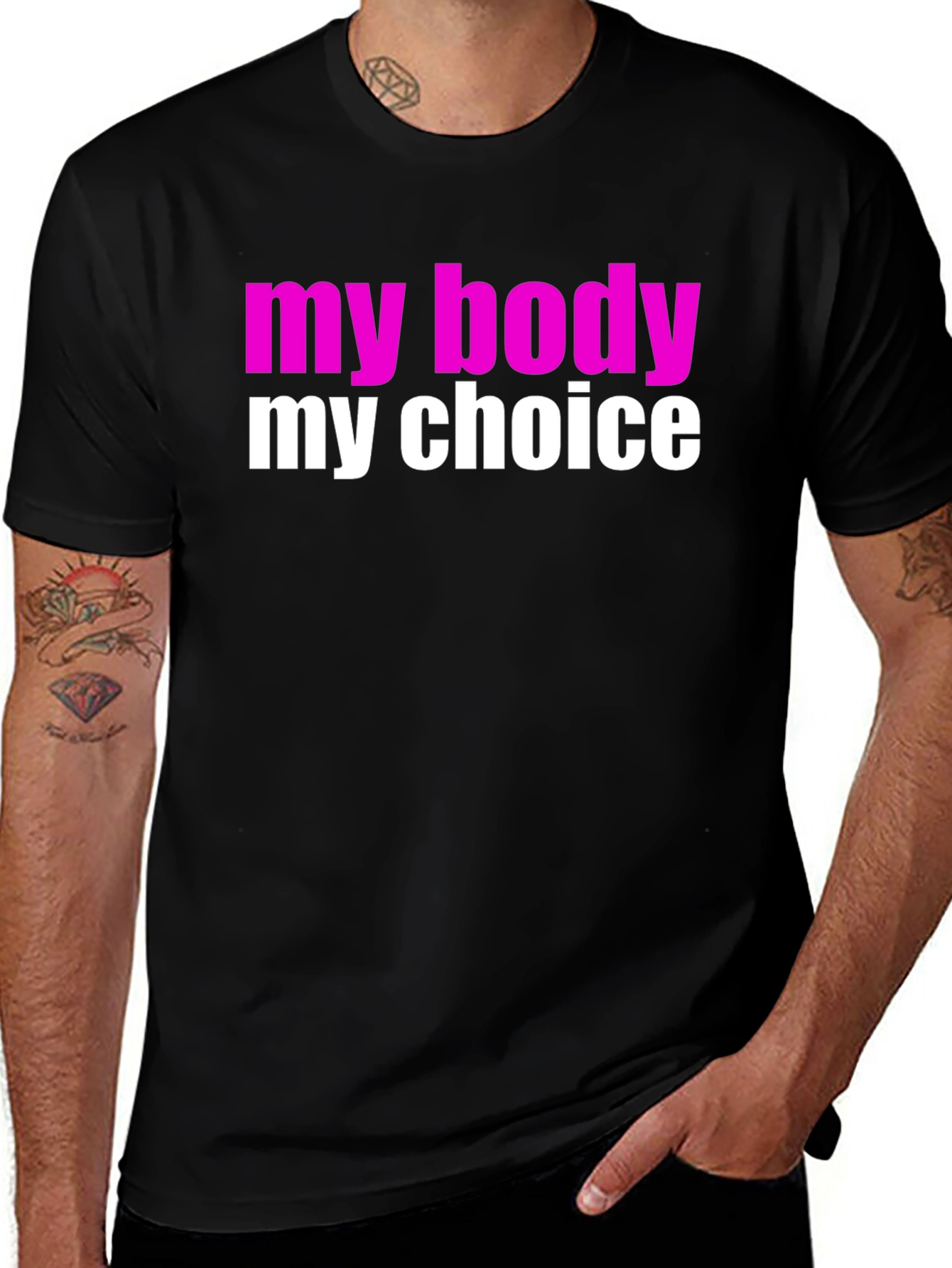 Variant 5 of My Body My Choice Black T-Shirt