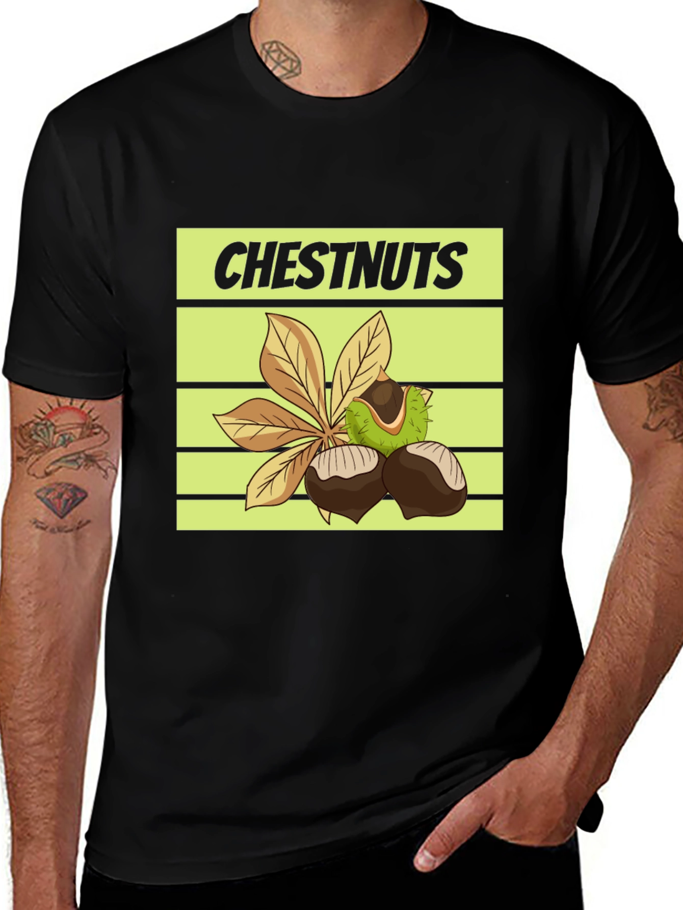 Variant 27 of Chestnuts Graphic Tee - Unique Design, Comfort Fit