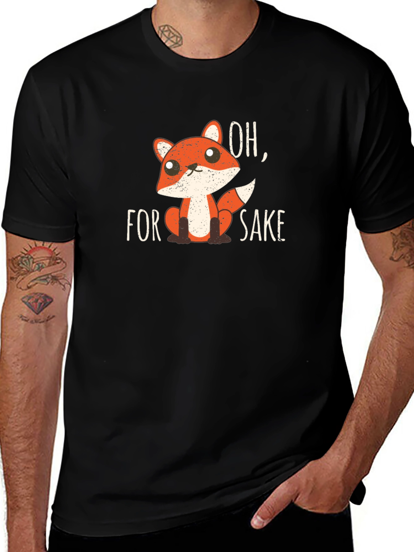 Variant 25 of Oh, For Fox Sake T-Shirt - Funny Animal Tee